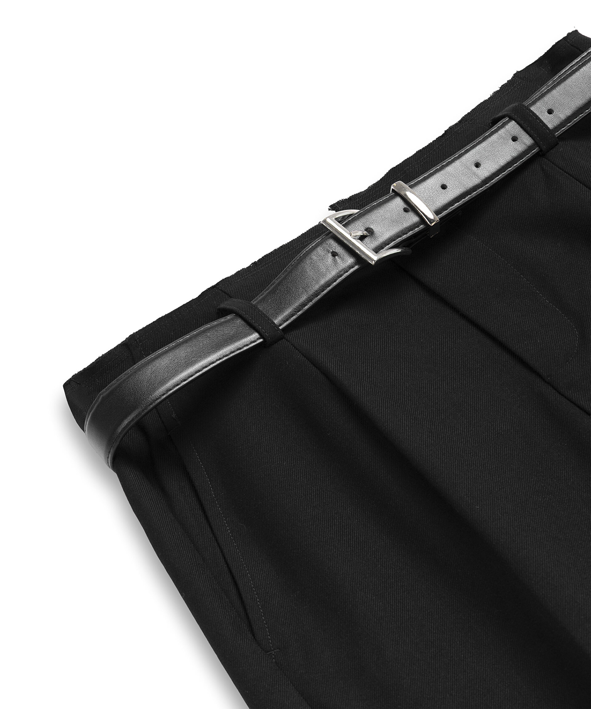 KEMERLİ WIDE LEG PANTOLON