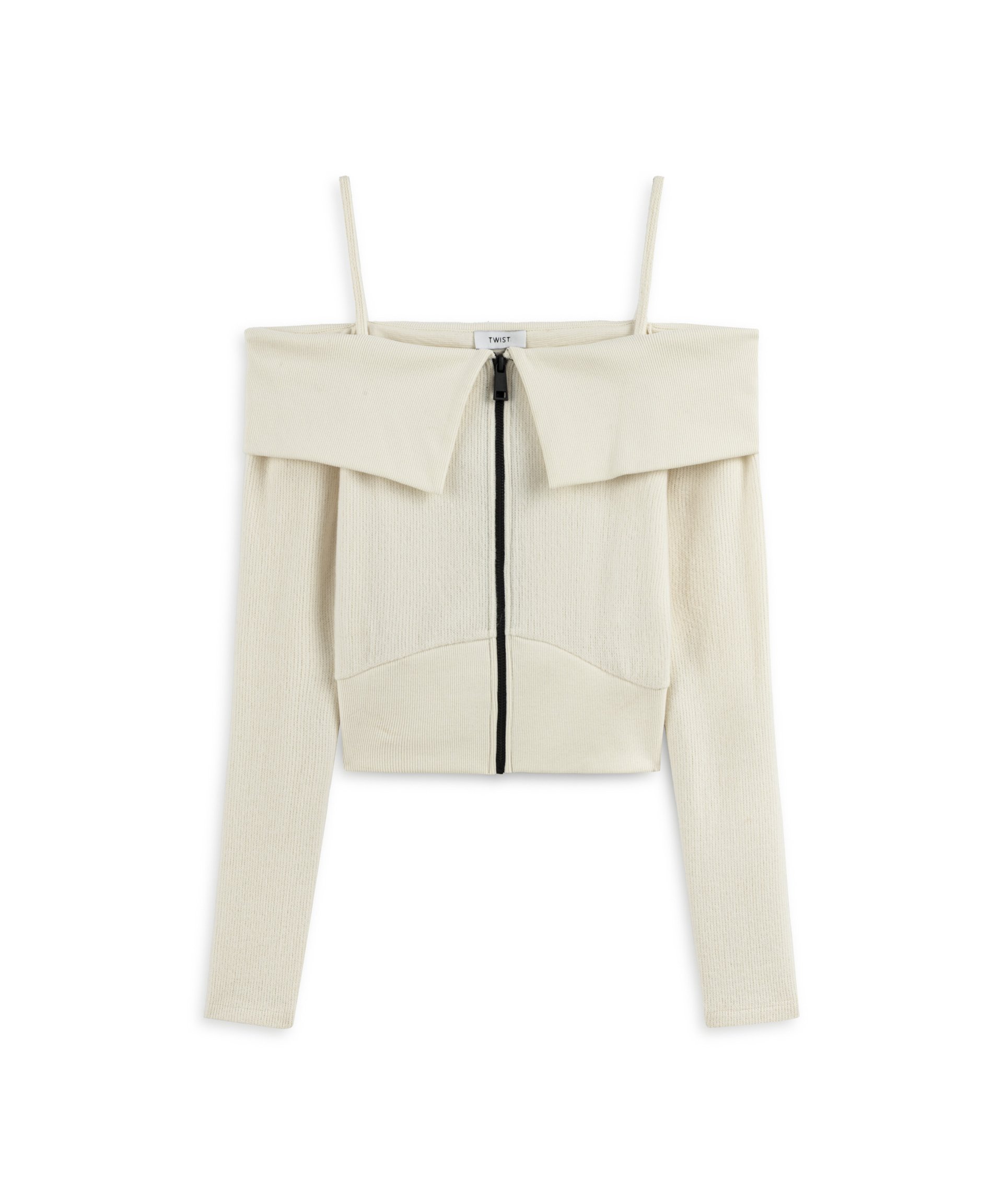 OFF THE SHOULDER TRİKO BLUZ