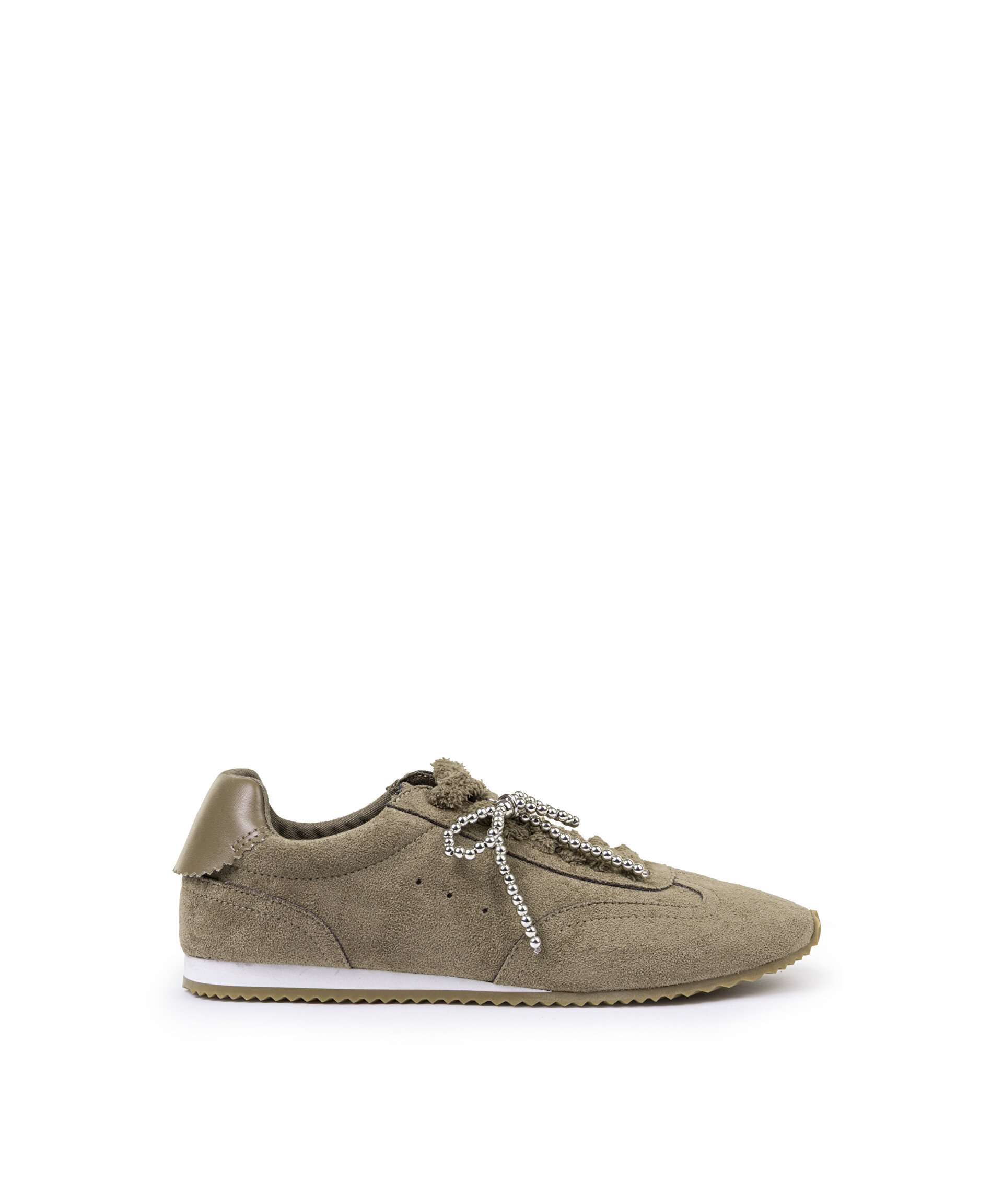 Twist Kahverengi KONTRAST FİYONK AKSESUARLI SNEAKER