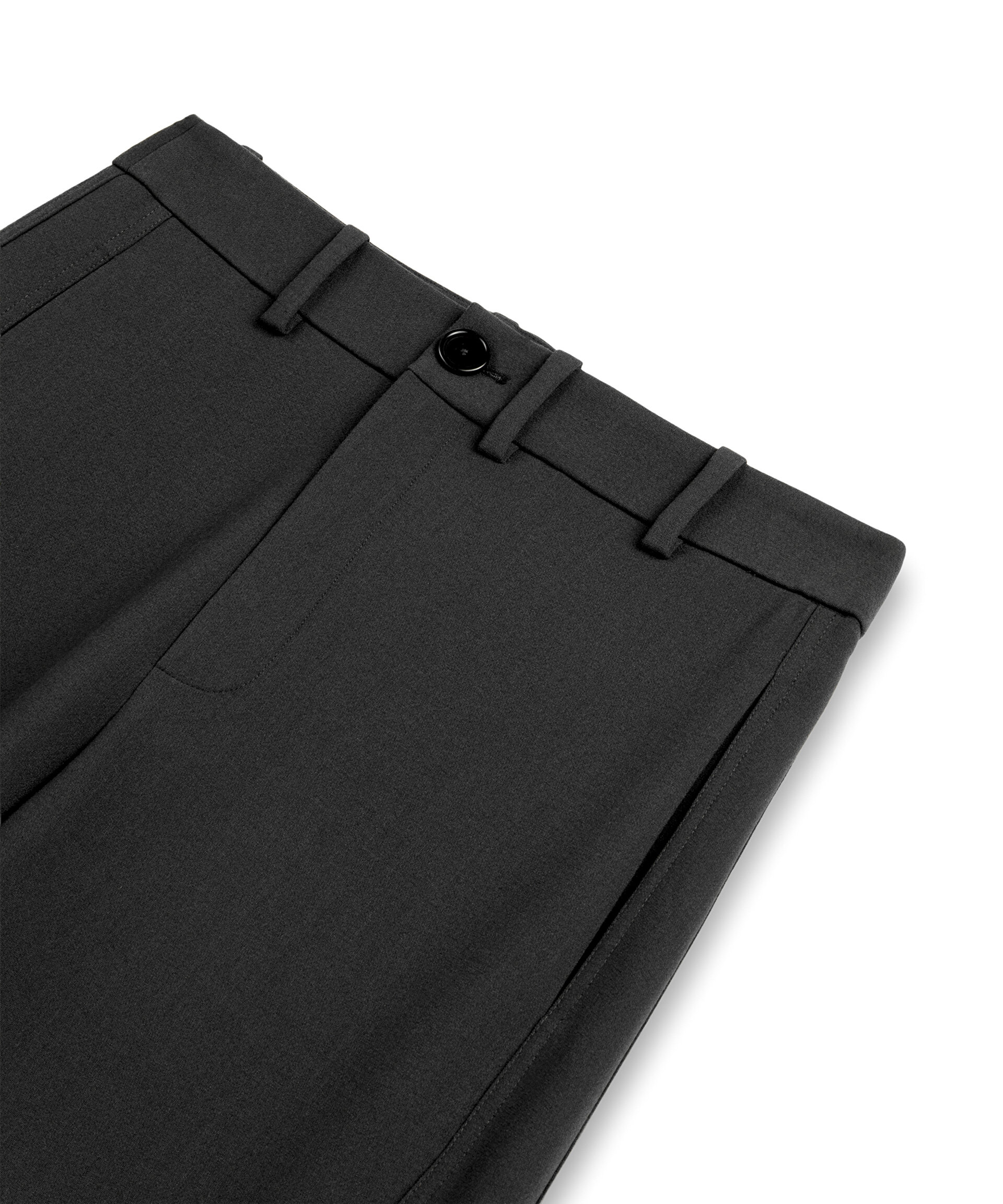Twist Siyah KONTRAST AKSESUARLI BARREL PANTOLON görsel 5