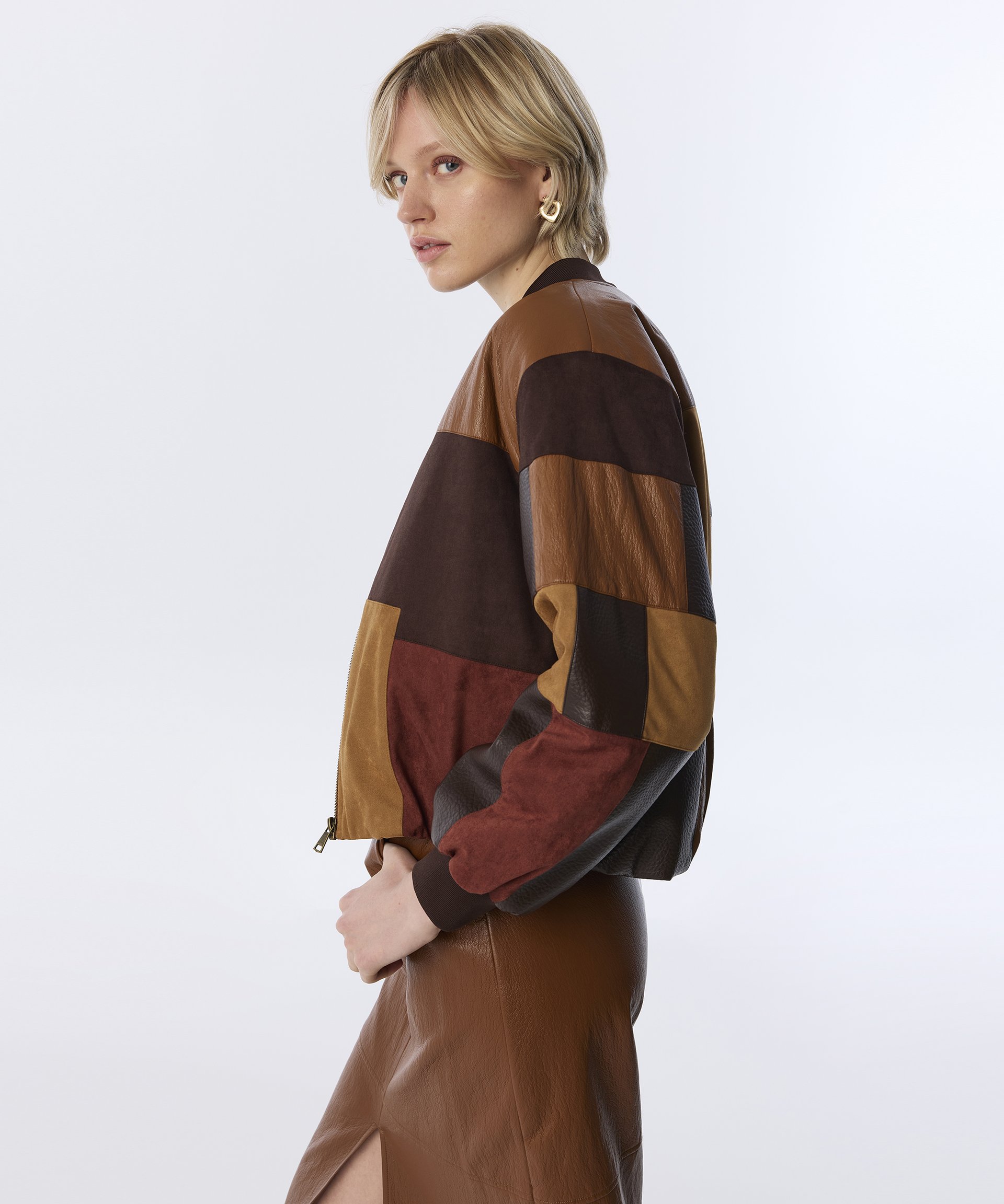 KUMAŞ MIX COLORBLOCK MONT