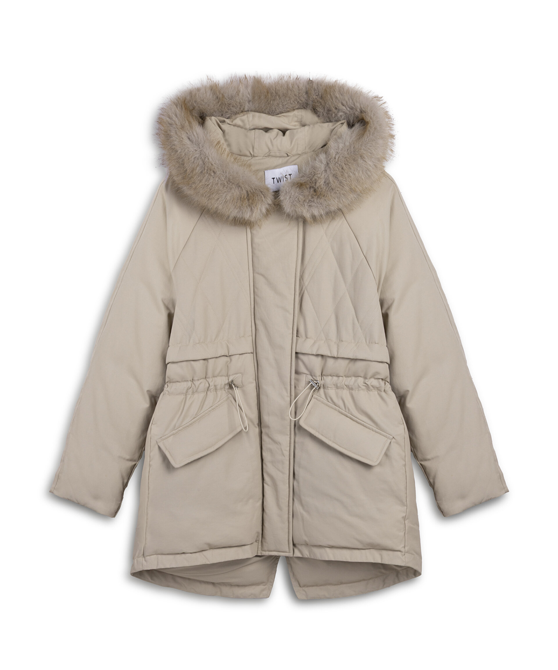 ÇIKARILABİLİR YAKALI PUFFER MONT