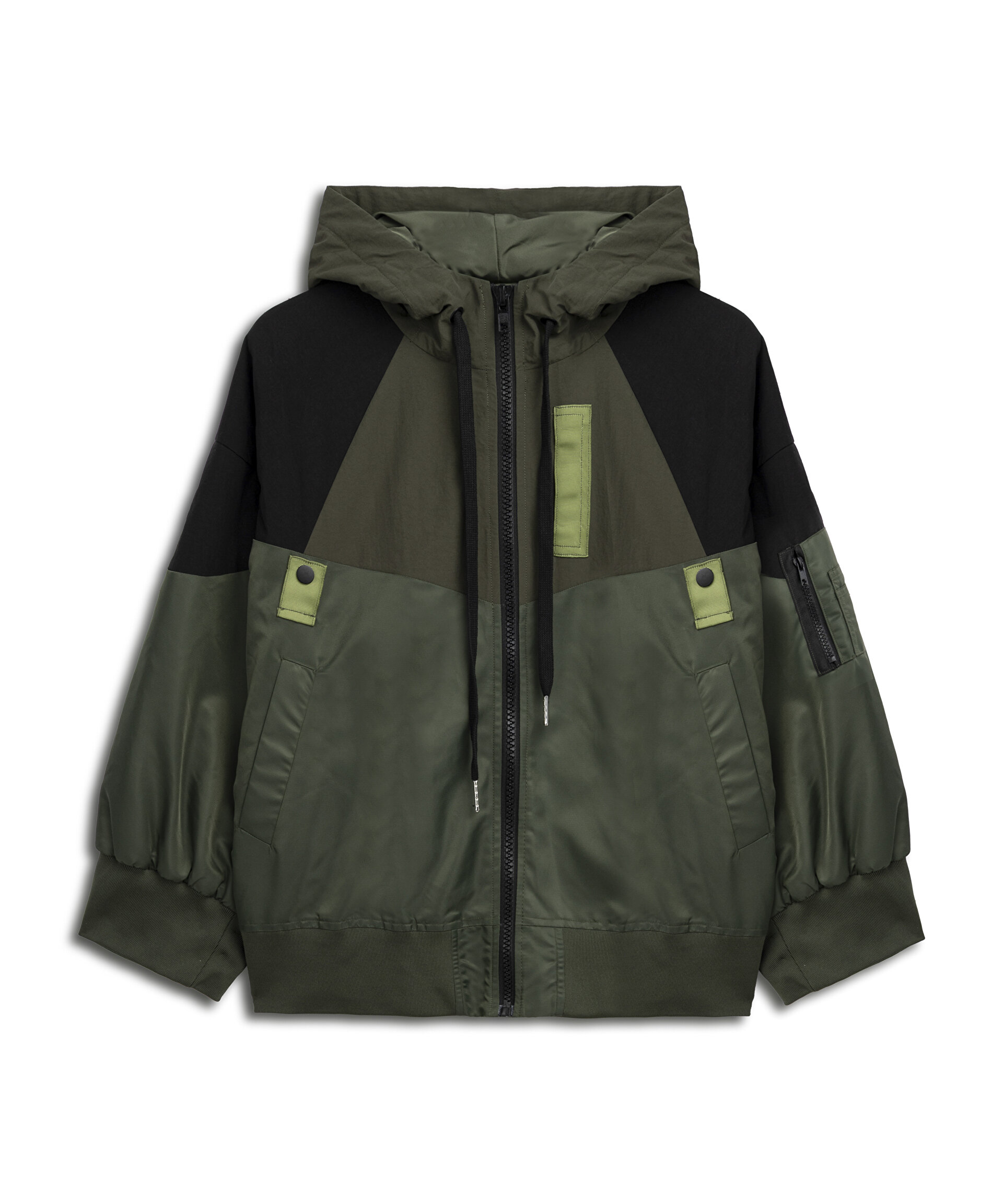 KUMAŞ MIX COLORBLOCK MONT