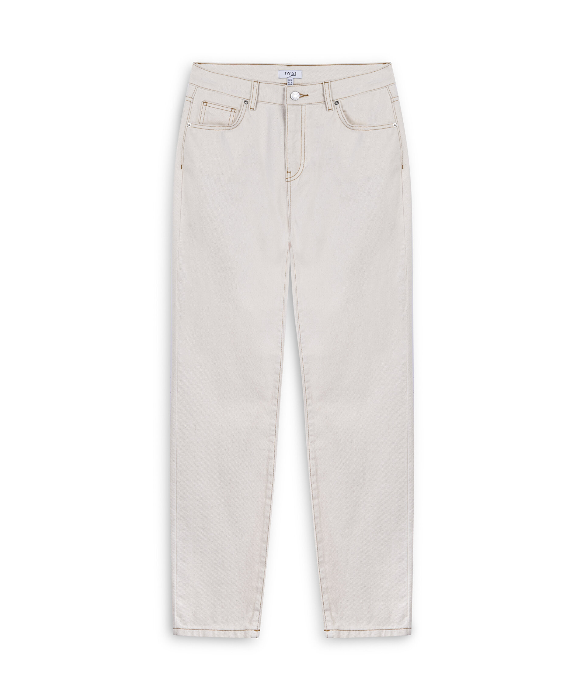 Twist Natürel MOM FİT JEAN PANTOLON görsel 5