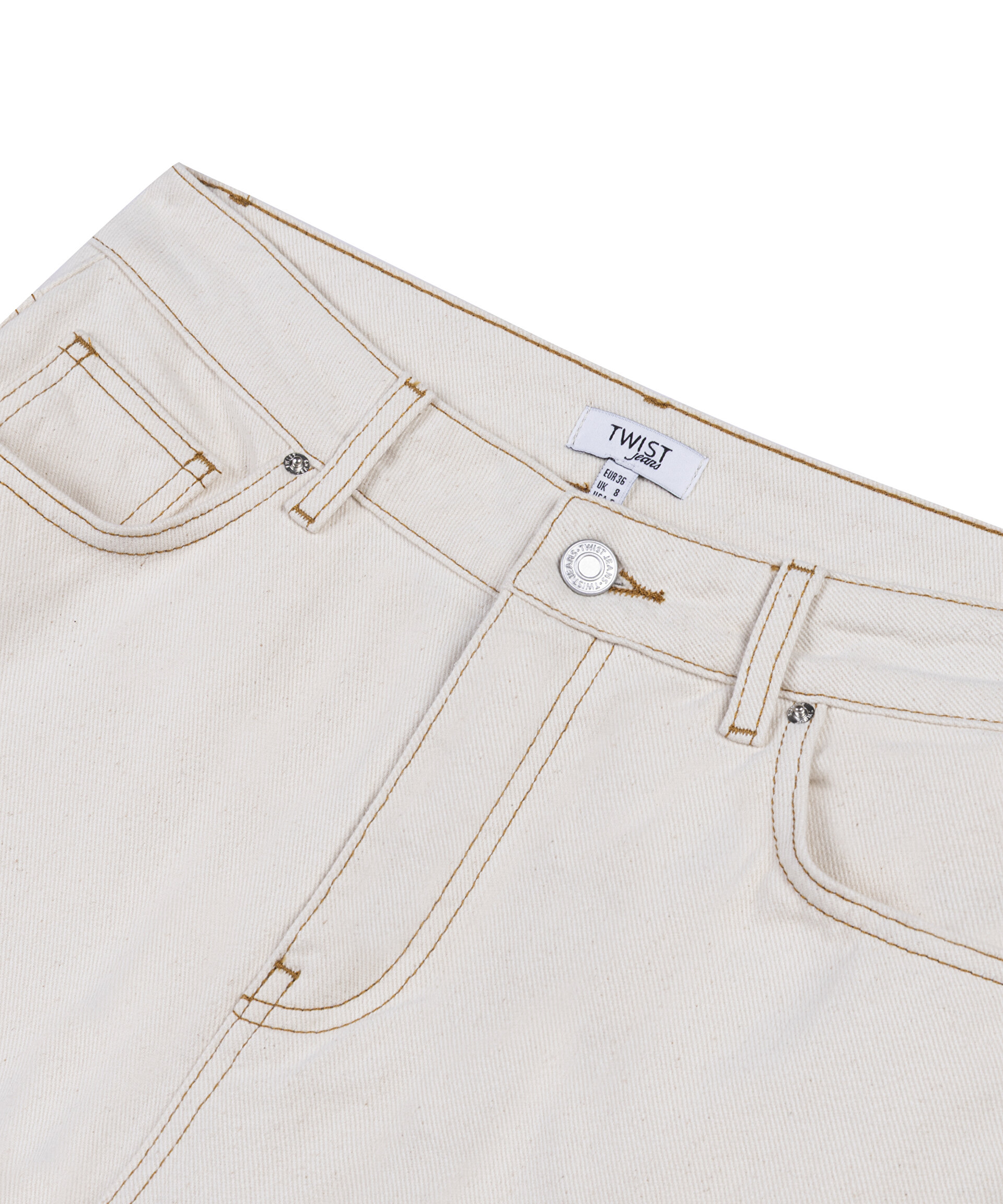 Twist Natürel MOM FİT JEAN PANTOLON görsel 6