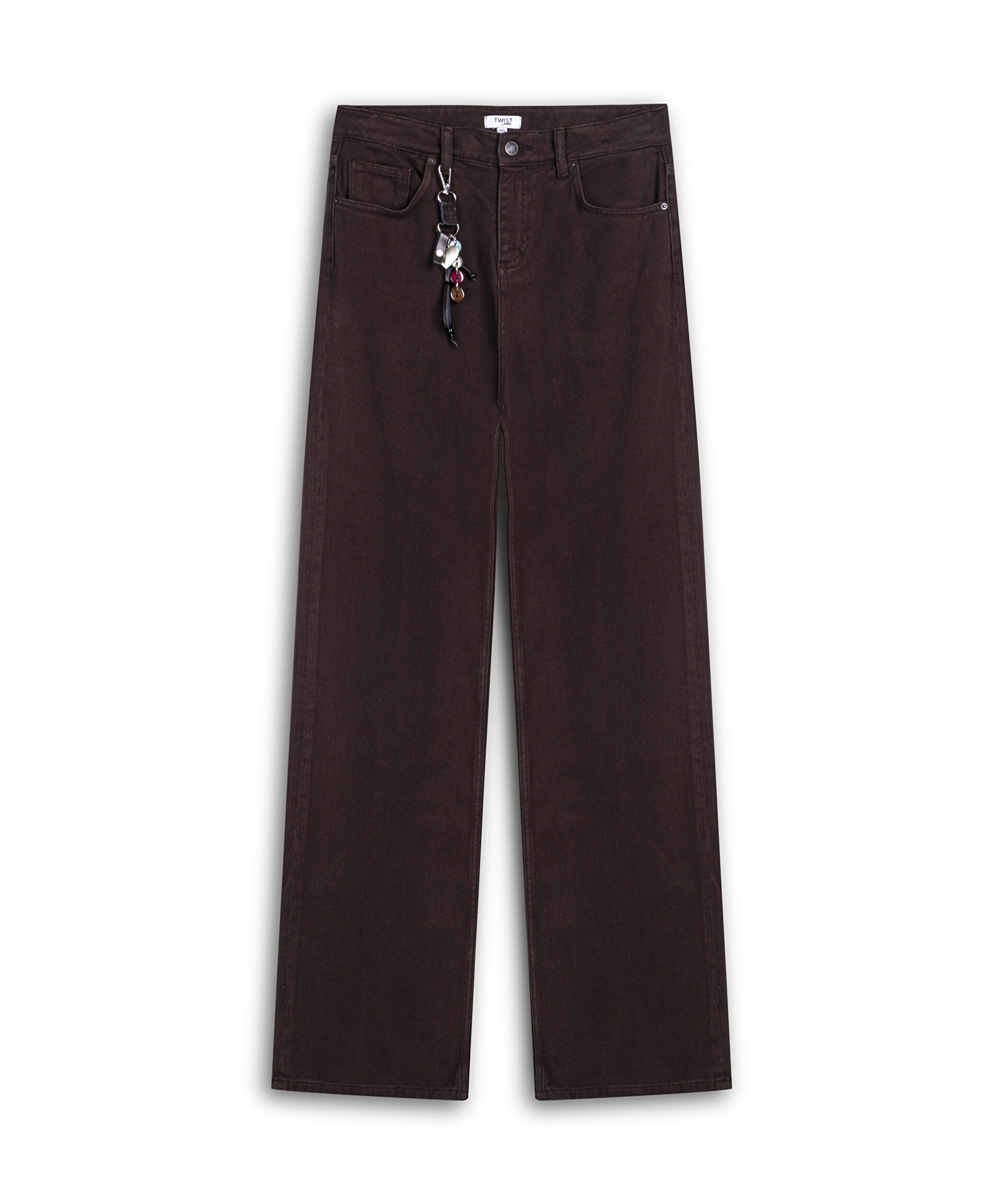 CHARM AKSESUARLI JEAN PANTOLON