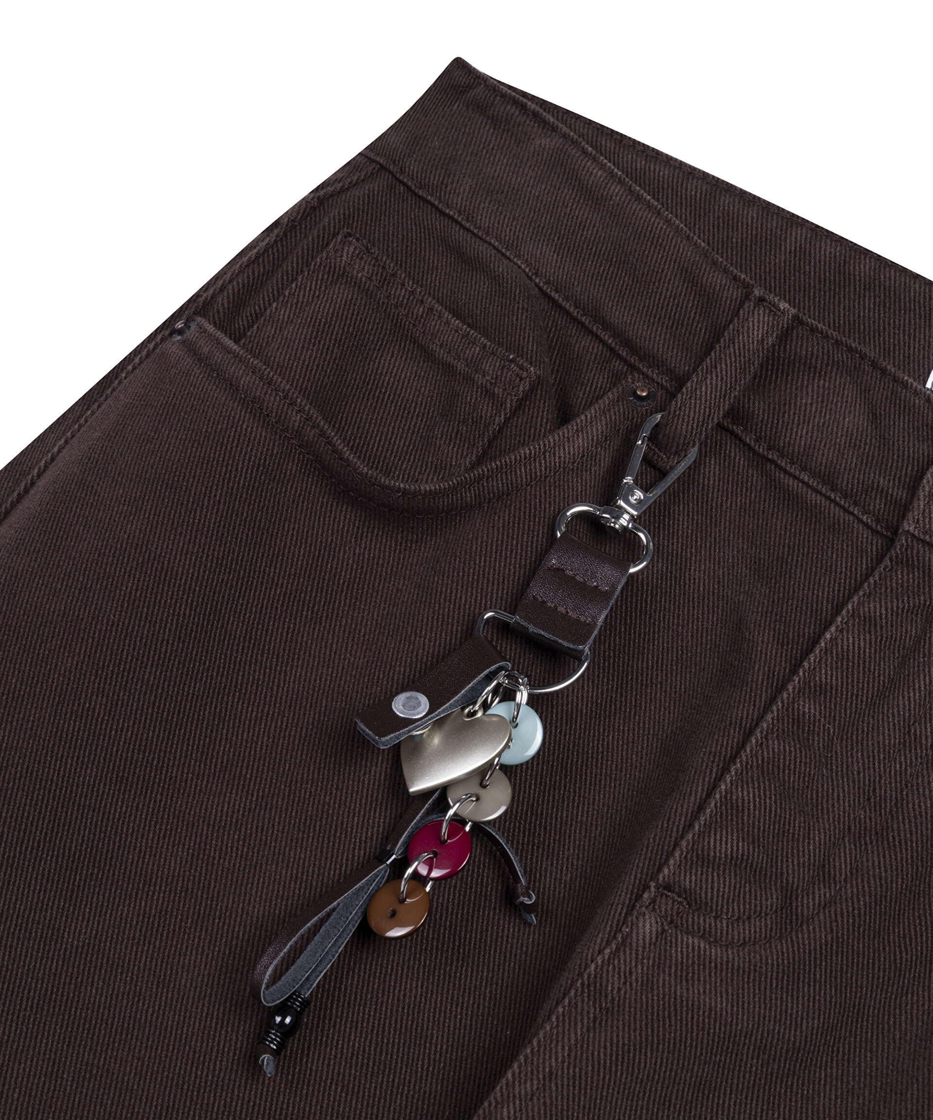 CHARM AKSESUARLI JEAN PANTOLON