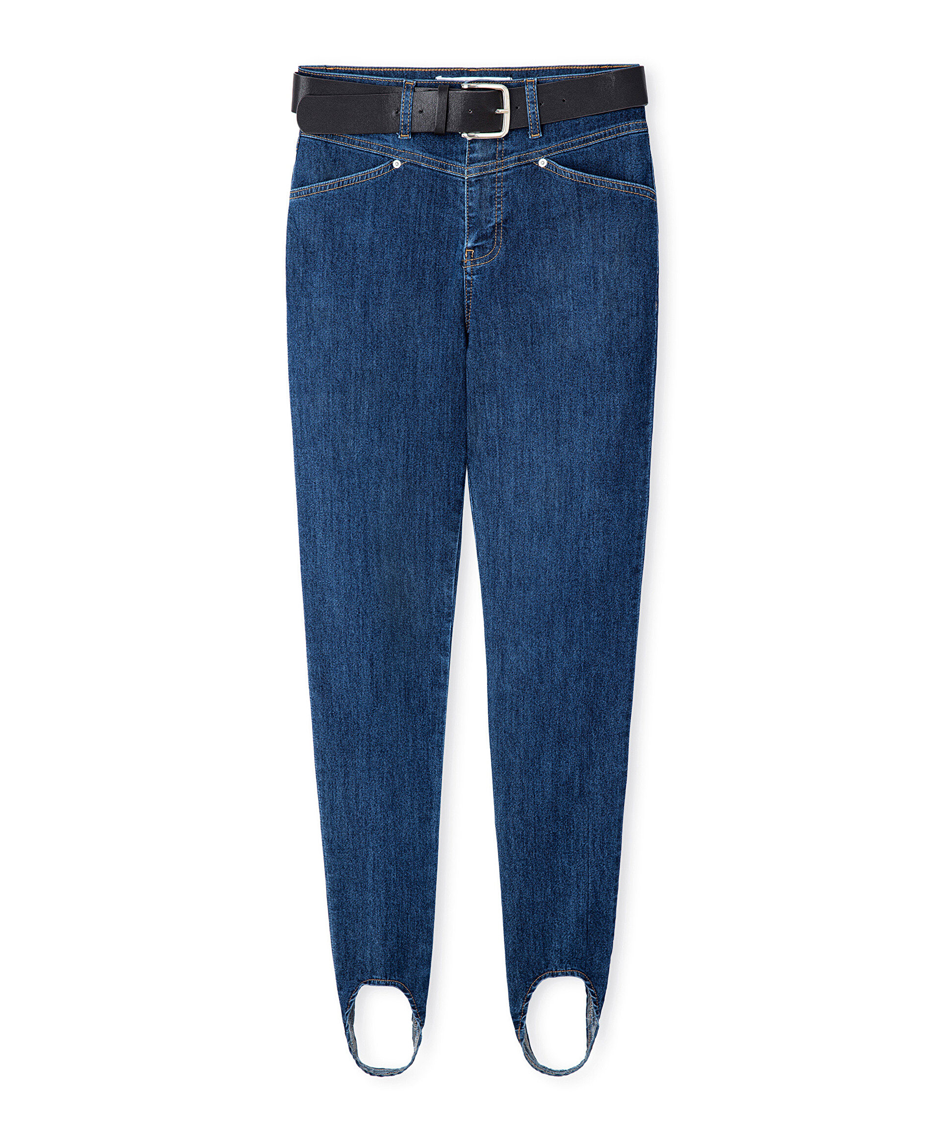 Twist Mavi Kemerli Füzo Jean Pantolon görsel 5