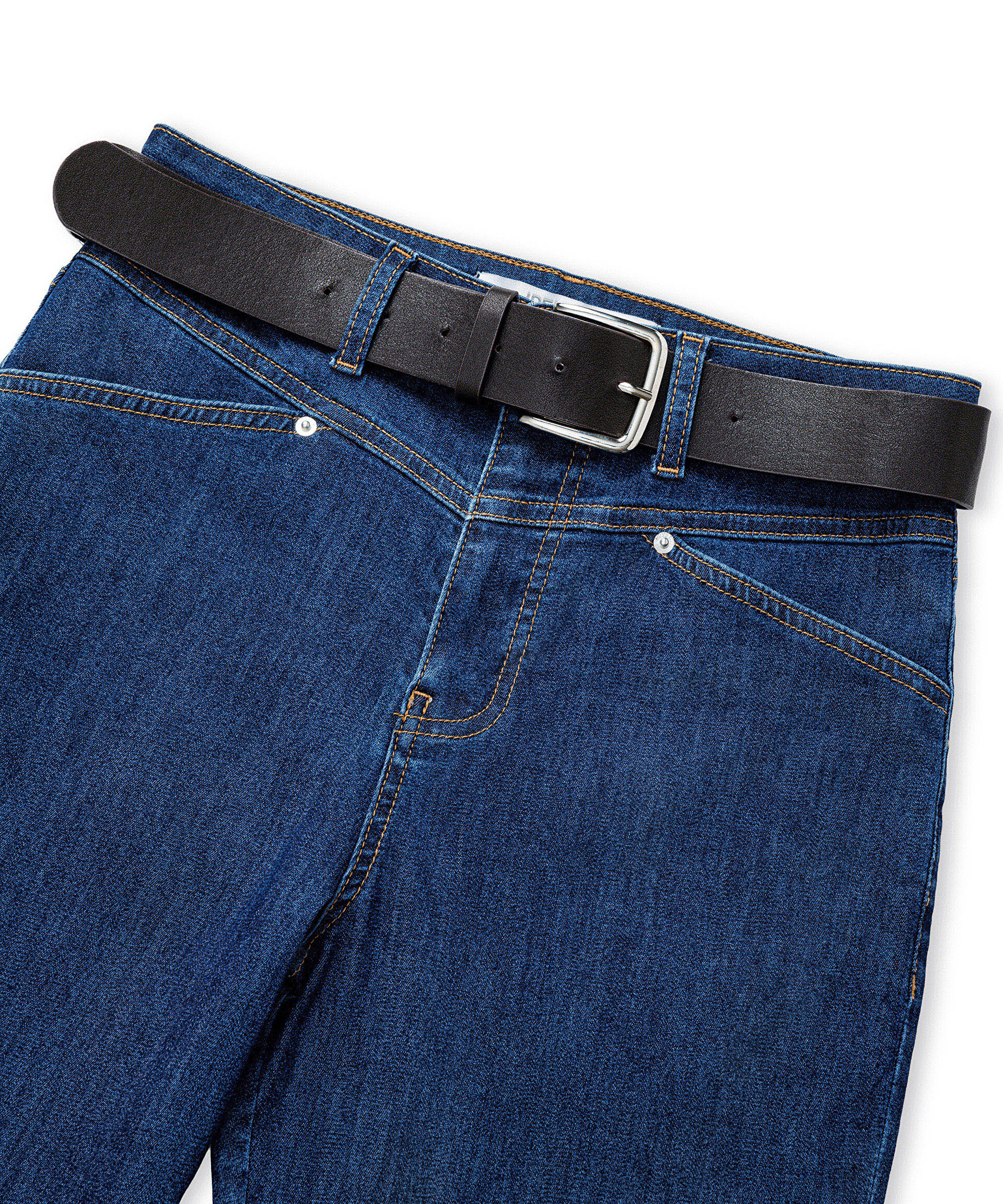 Twist Mavi Kemerli Füzo Jean Pantolon görsel 6