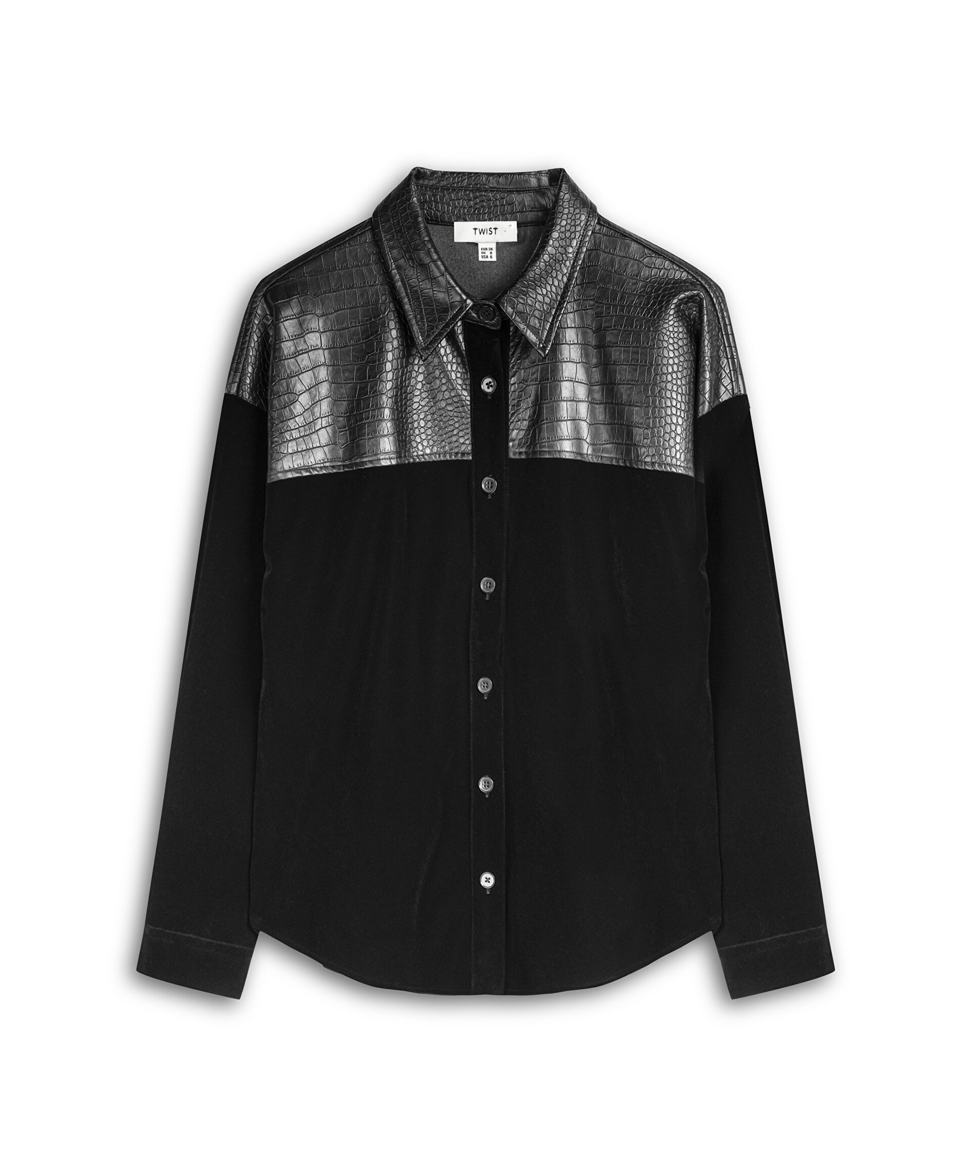 KUMAŞ MIX OVERSIZE GÖMLEK