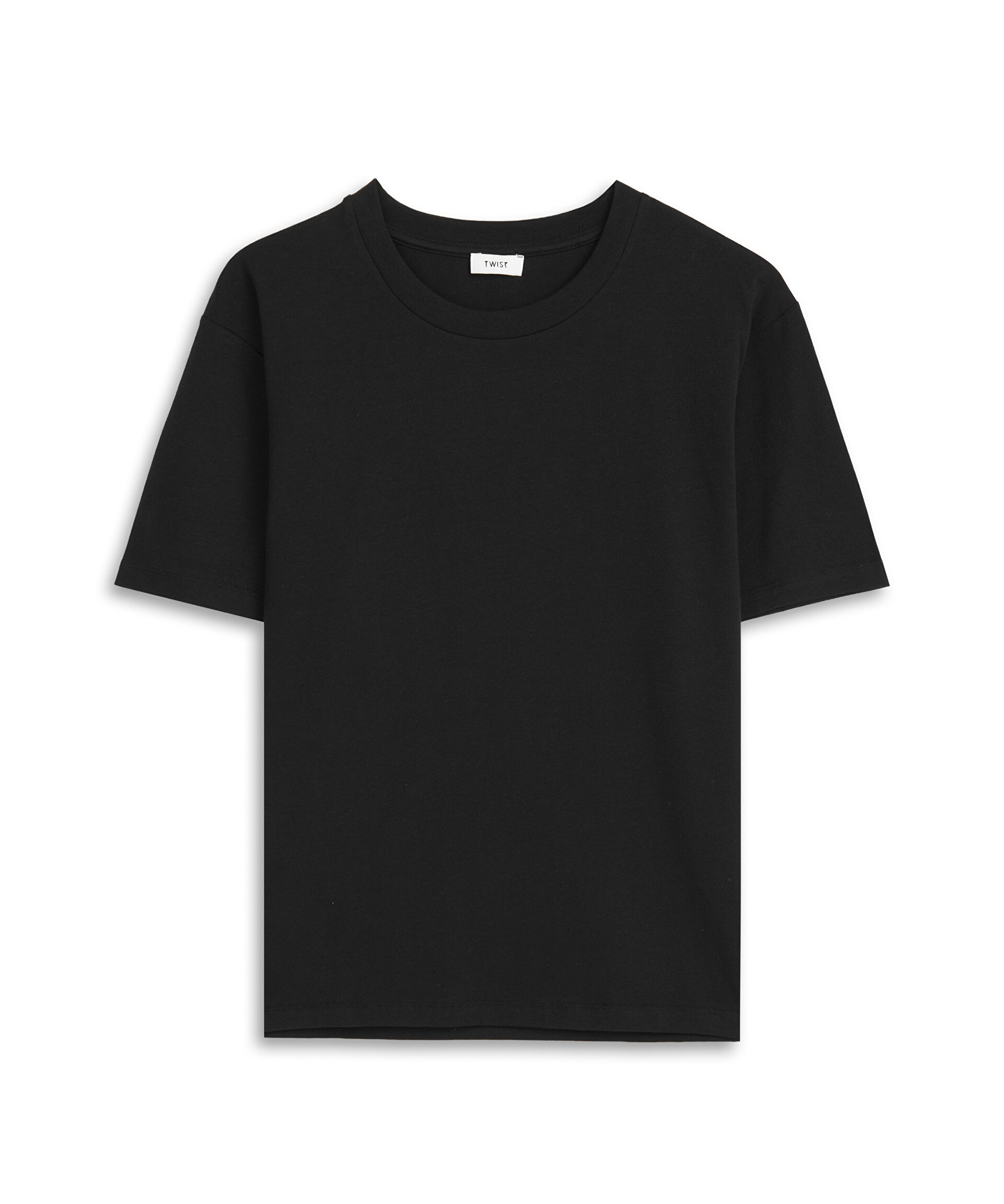 Twist Siyah BASIC TİŞÖRT görsel 5