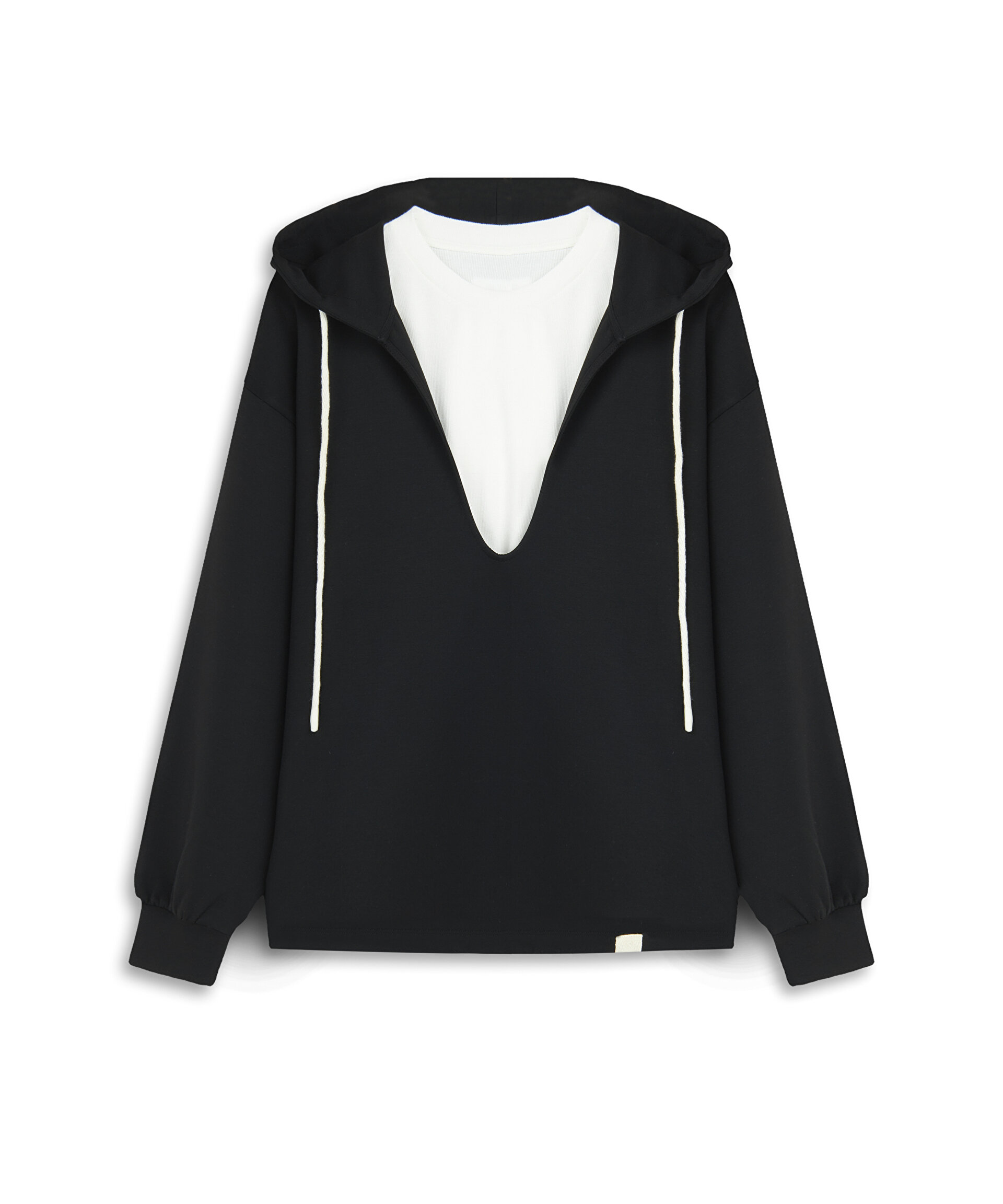 KAPÜŞONLU ÇİFT PARÇA SWEATSHIRT