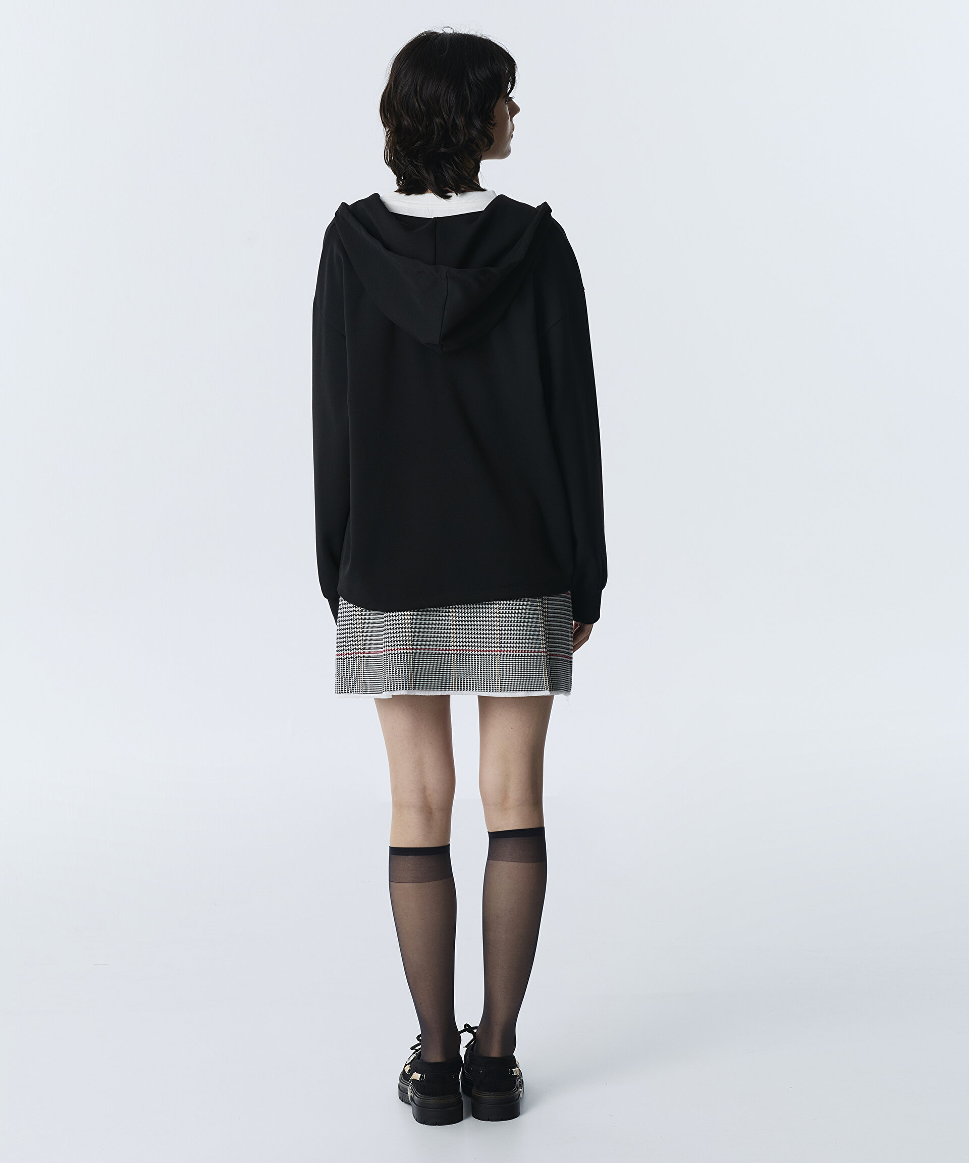 KAPÜŞONLU ÇİFT PARÇA SWEATSHIRT