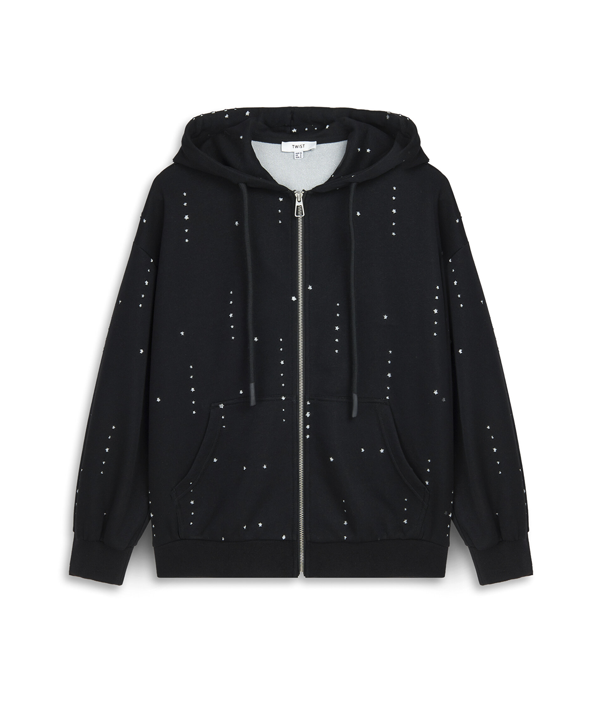 PARLAK İPLİKLİ SWEATSHIRT