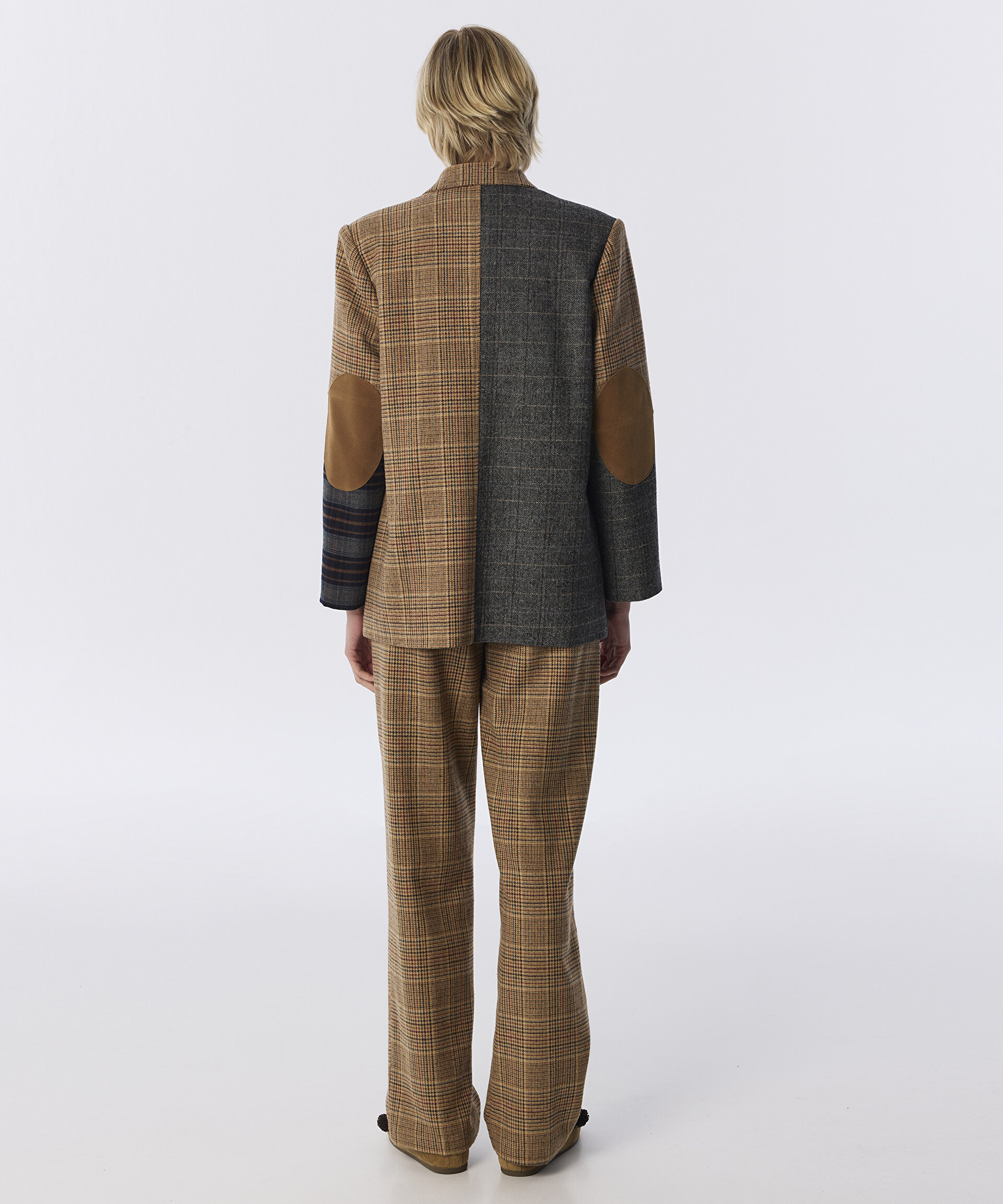 DESEN MIX PATCHWORK BLAZER