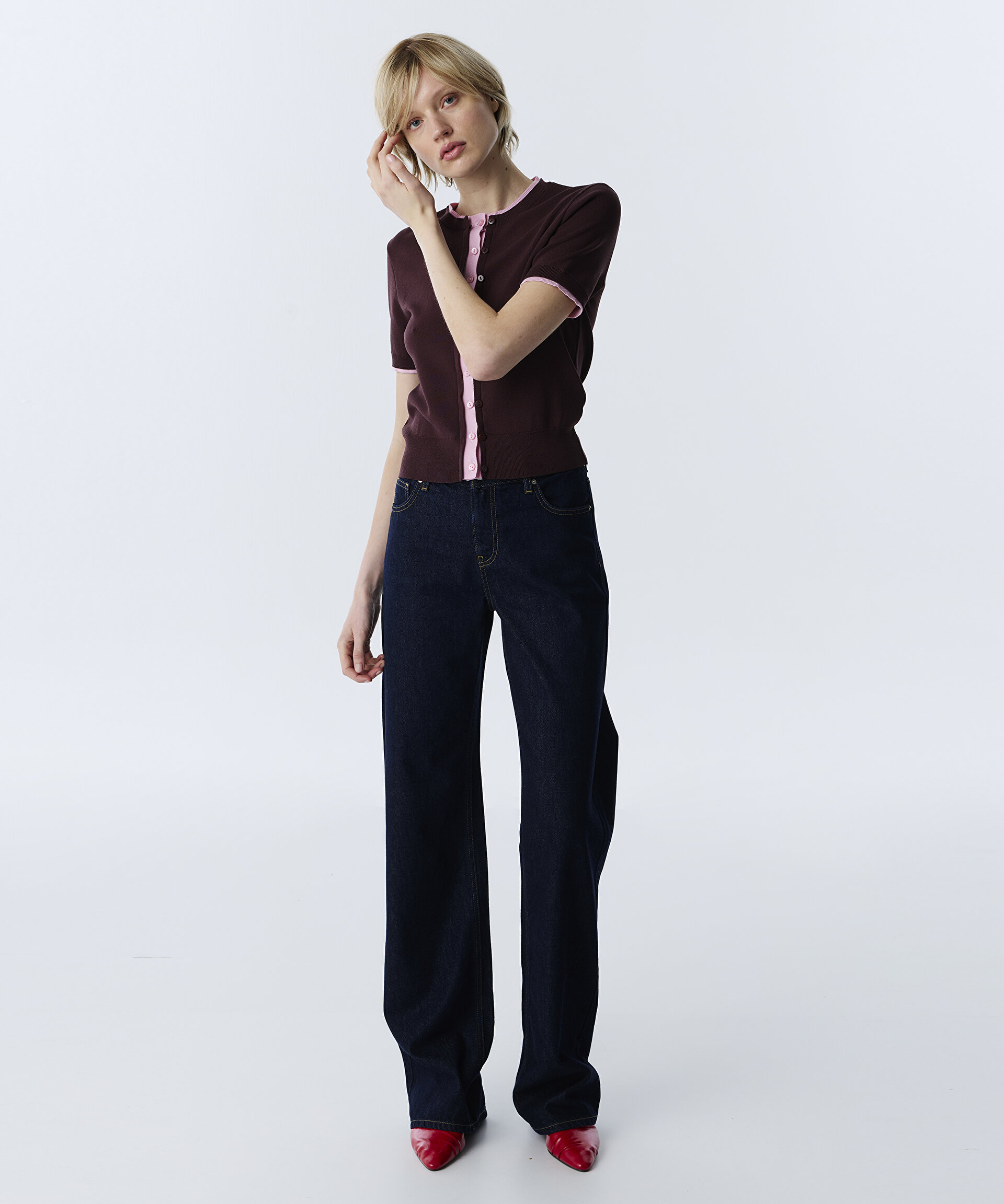 COLORBLOCK TRİKO HIRKA