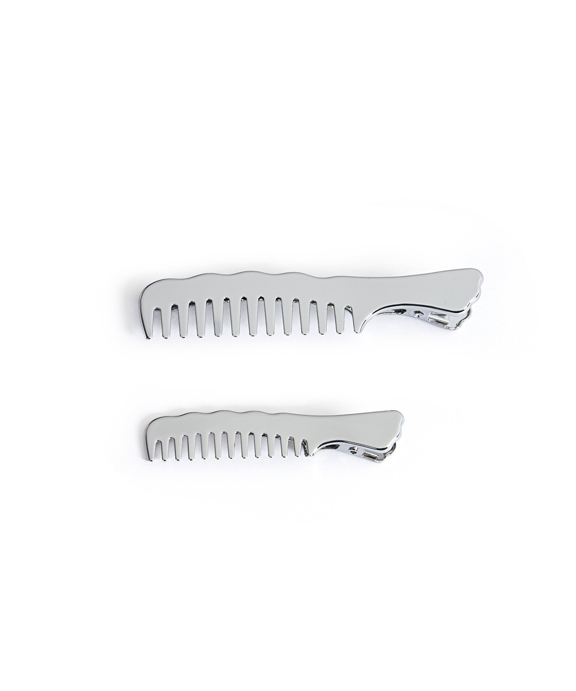 Twist Gümüş METAL SAÇ TOKASI SETİ
