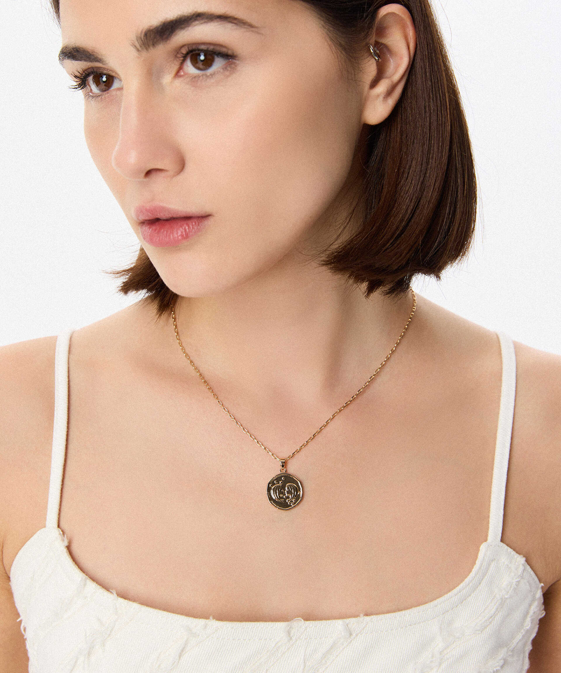İKİZLER BURCU TEMALI KOLYE