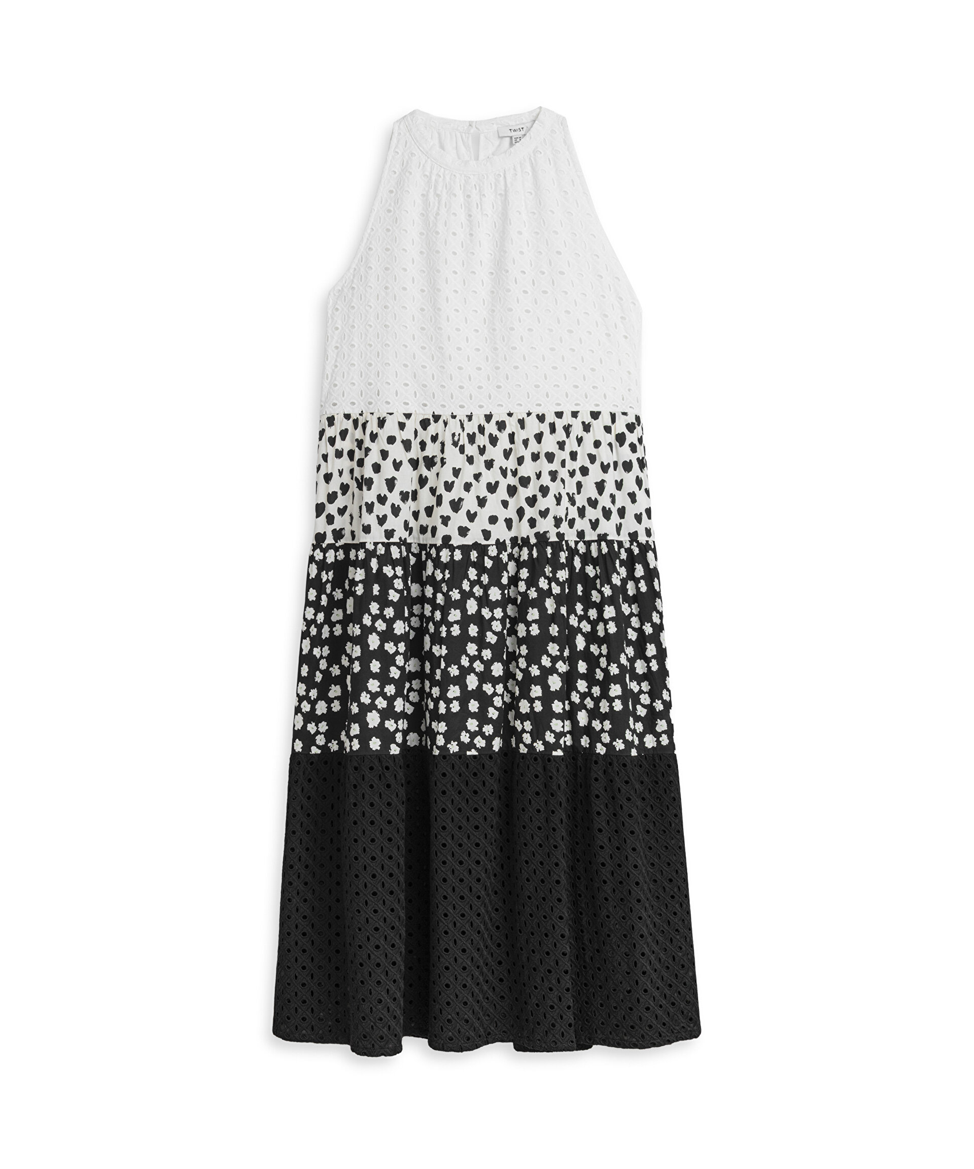 DESEN VE FİSTO MIX ELBİSE