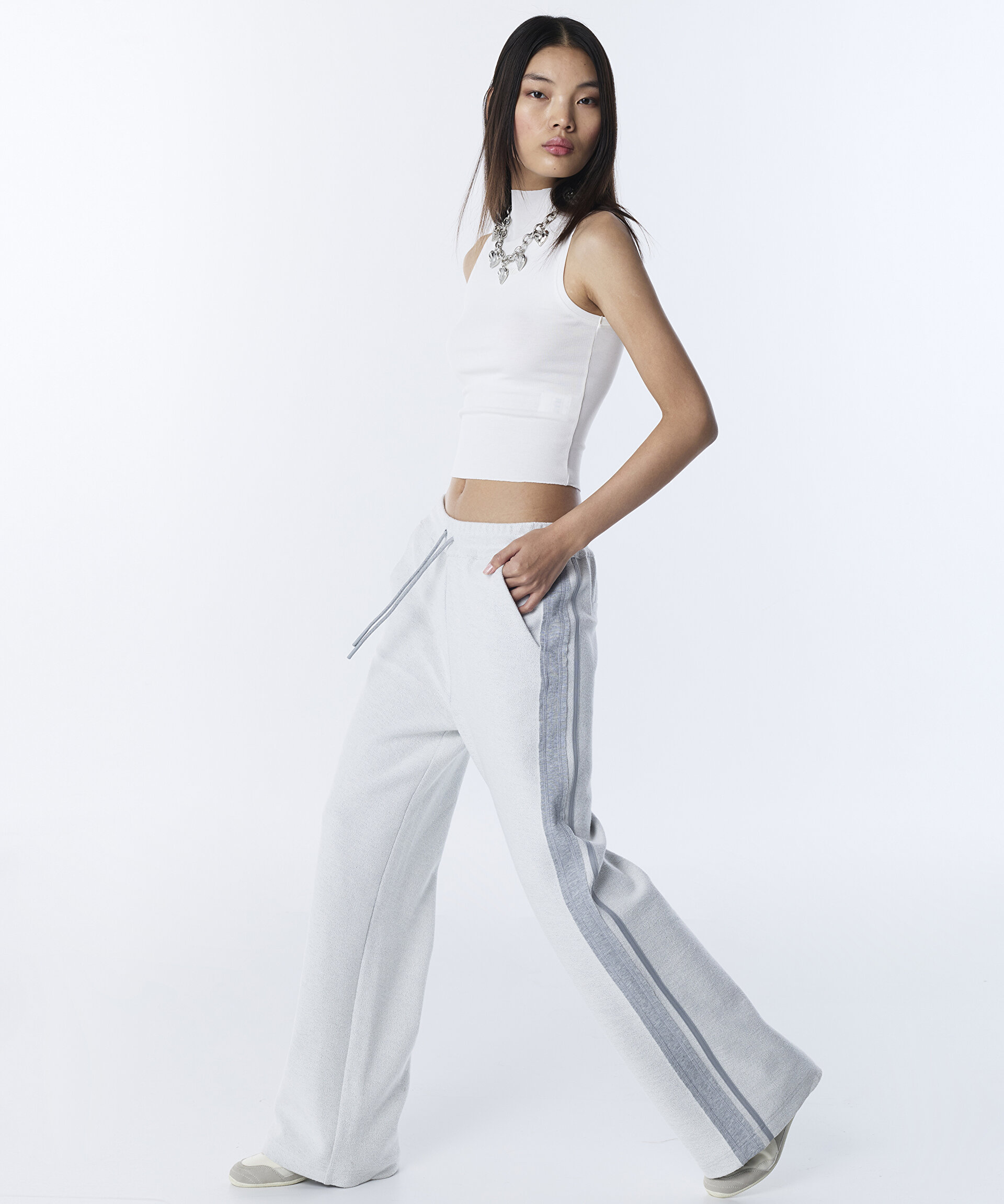 WIDE LEG FİT EŞOFMAN ALTI