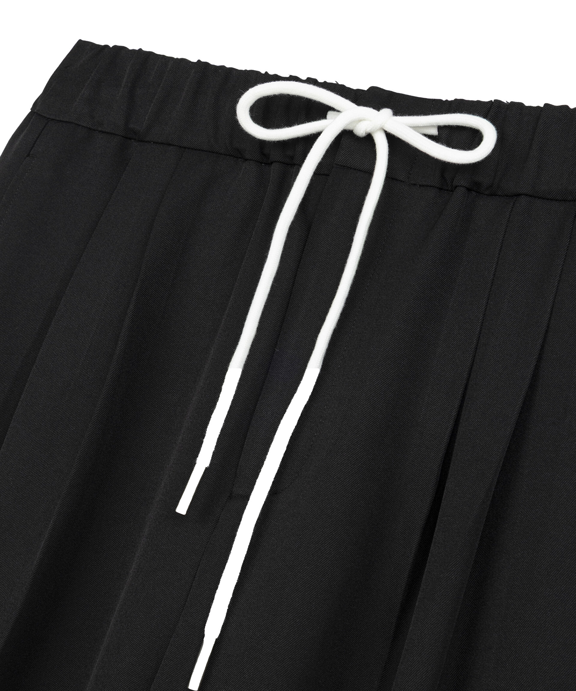 KONTRAST KORDONLU WIDE LEG PANTOLON