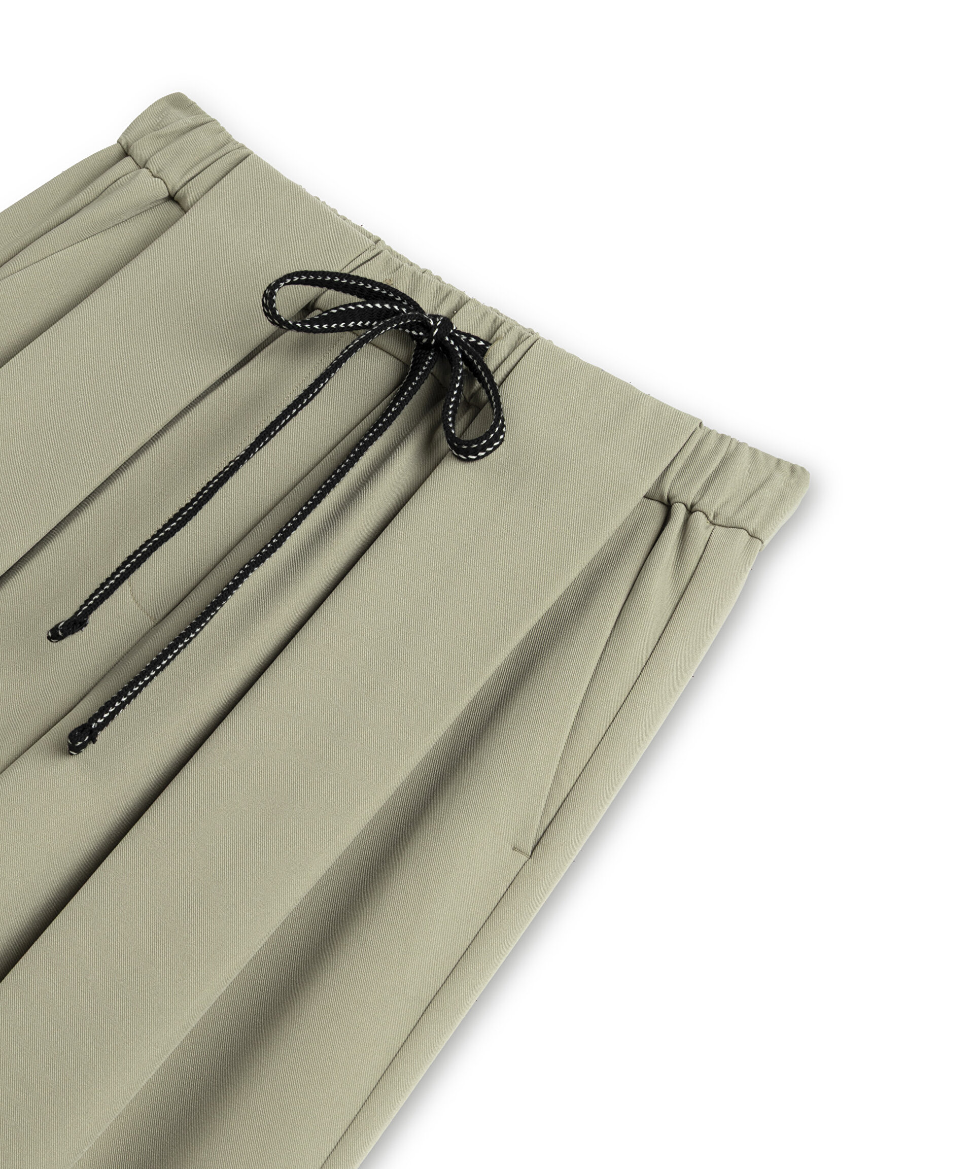 KONTRAST BAĞCIKLI WIDE LEG PANTOLON