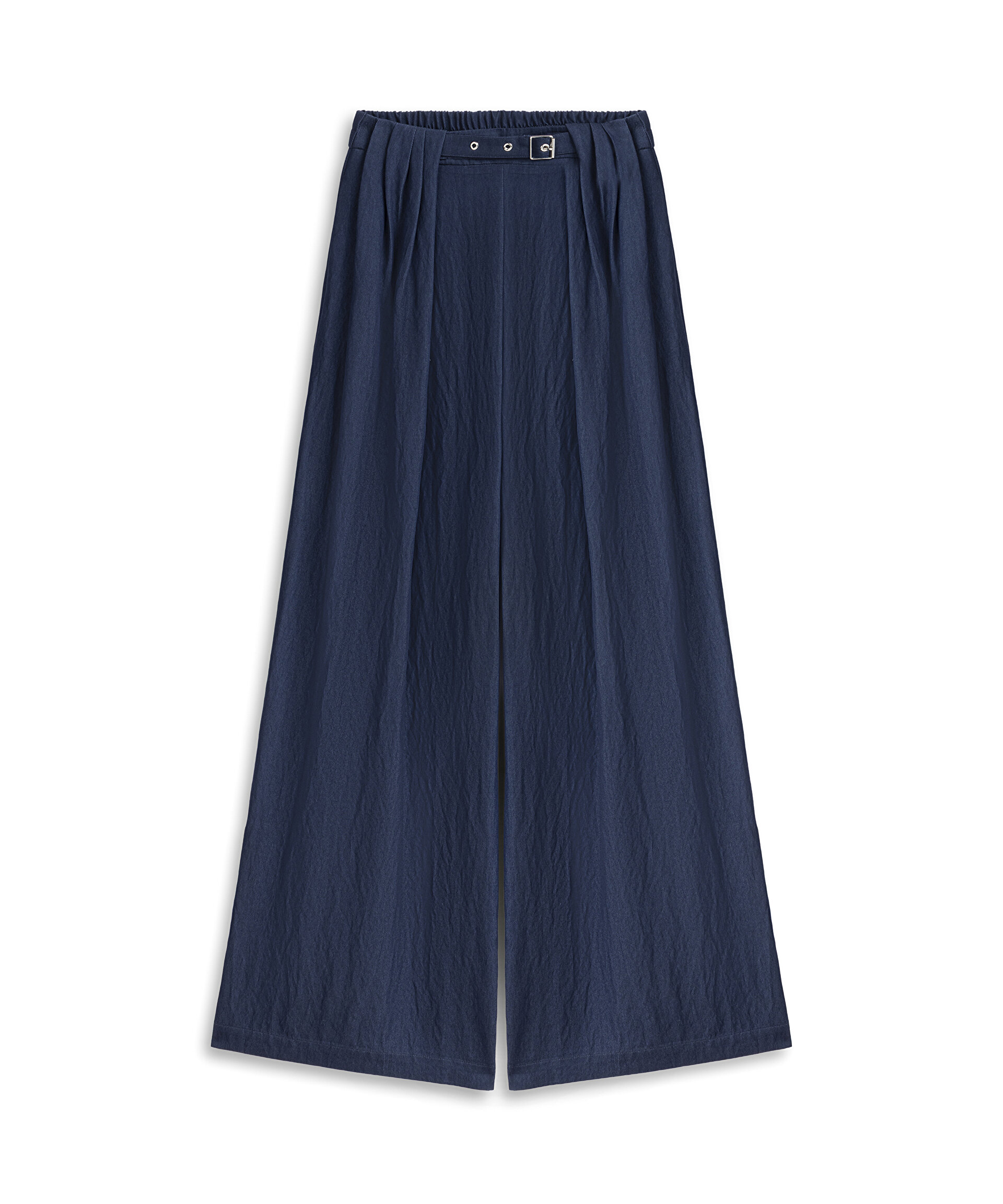KEMERLİ WIDE LEG PANTOLON