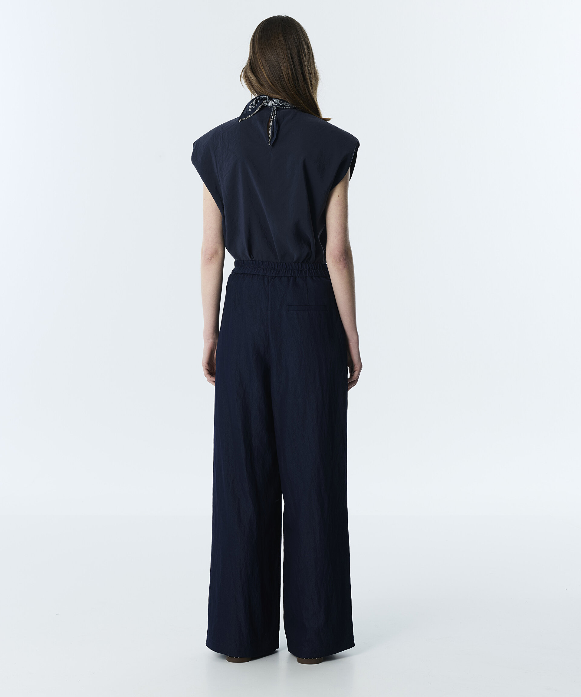KEMERLİ WIDE LEG PANTOLON