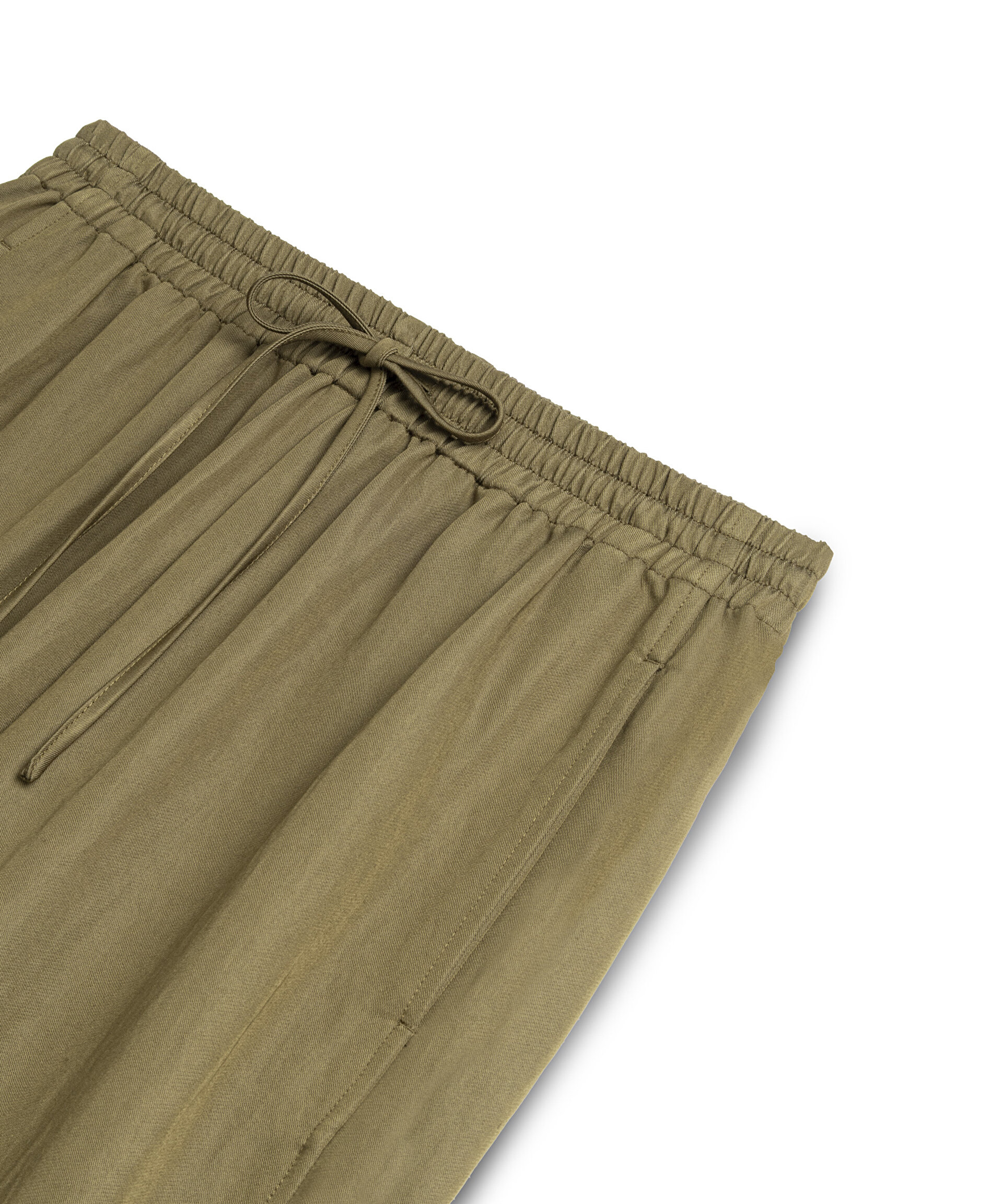ELASTİK BEL WIDE LEG PANTOLON