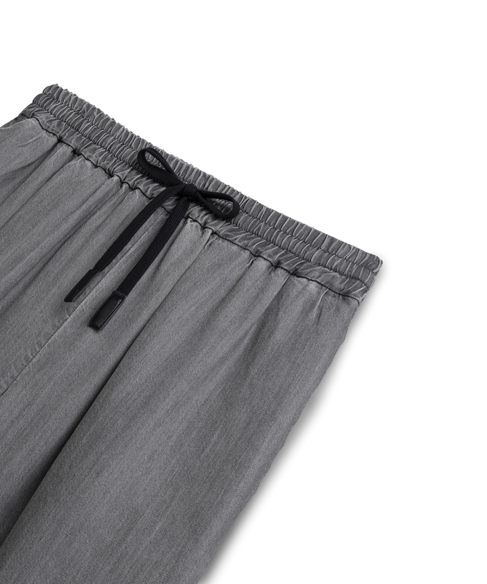 KONTRAST KORDONLU WIDE LEG PANTOLON