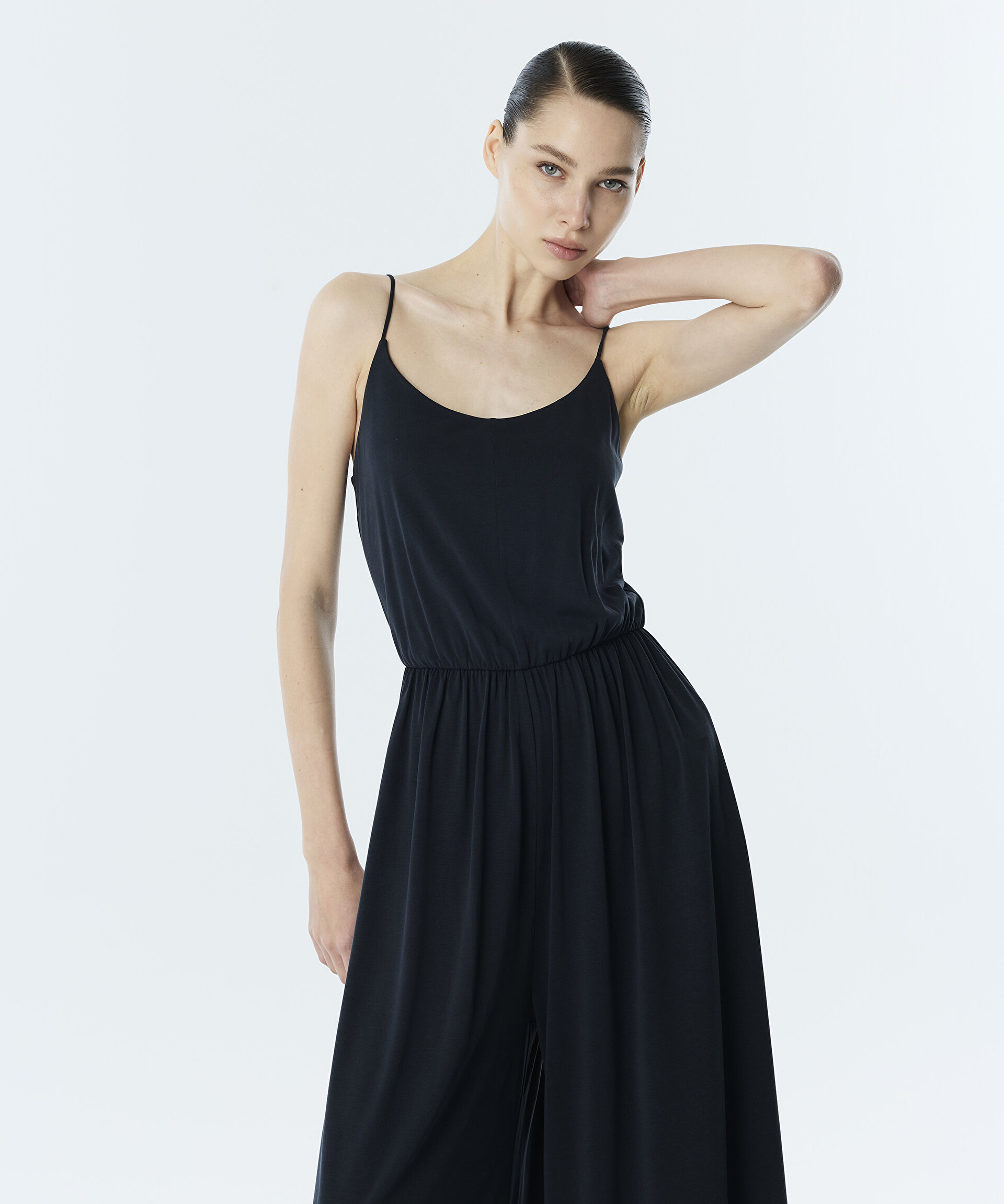 BÜZGÜLÜ WIDE LEG TULUM