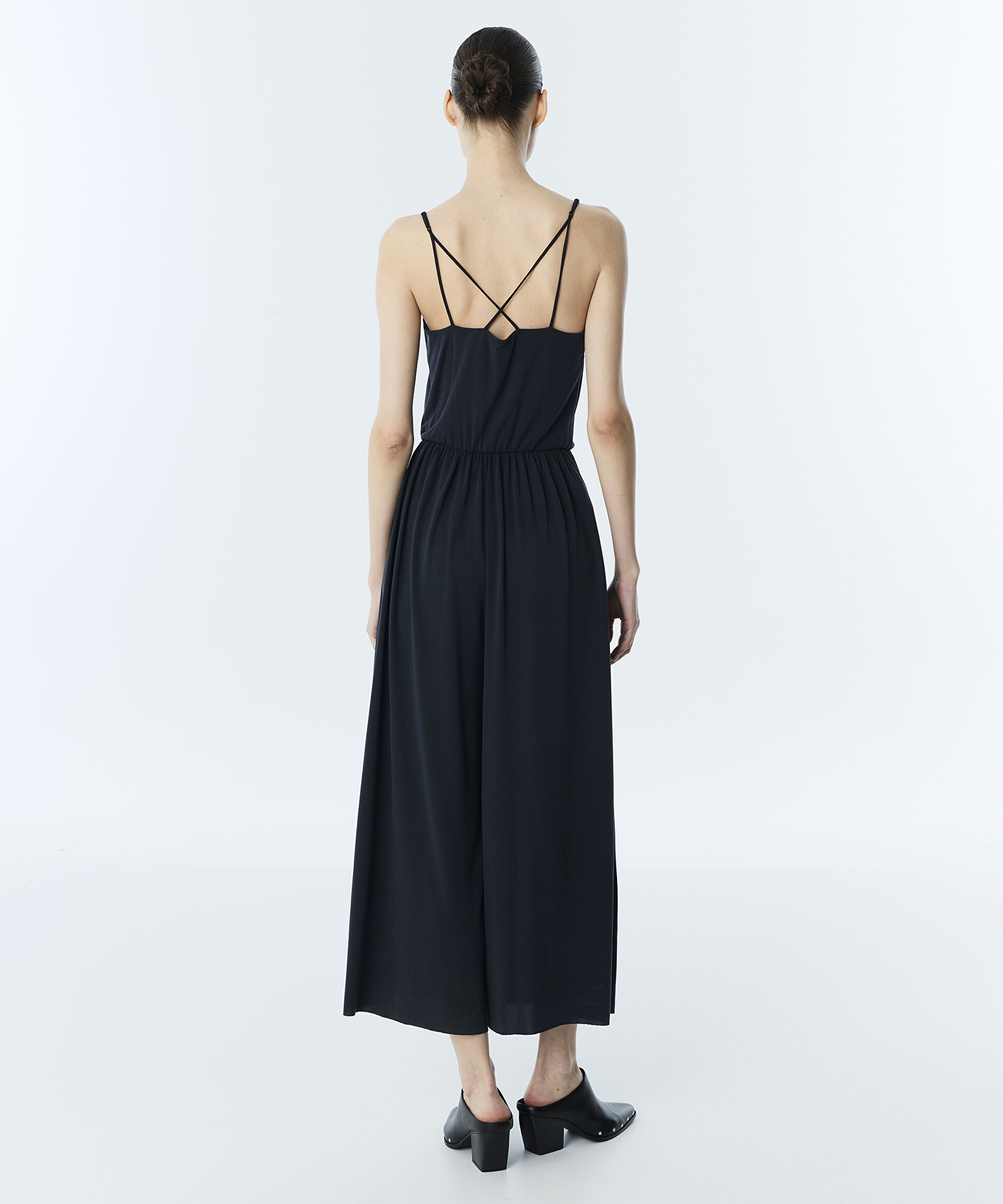 BÜZGÜLÜ WIDE LEG TULUM