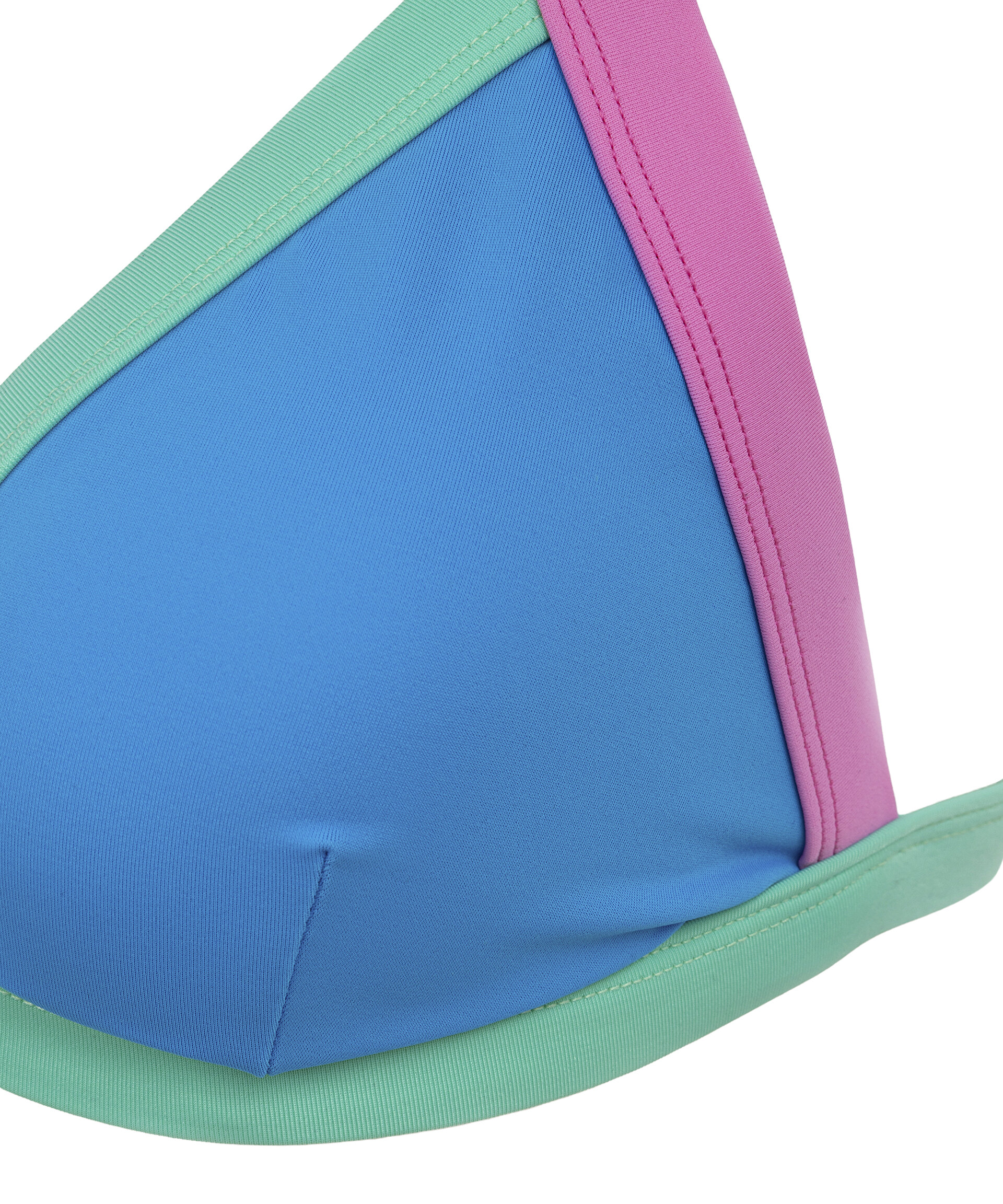 Twist Mavi Colorblock Bikini Seti görsel 5