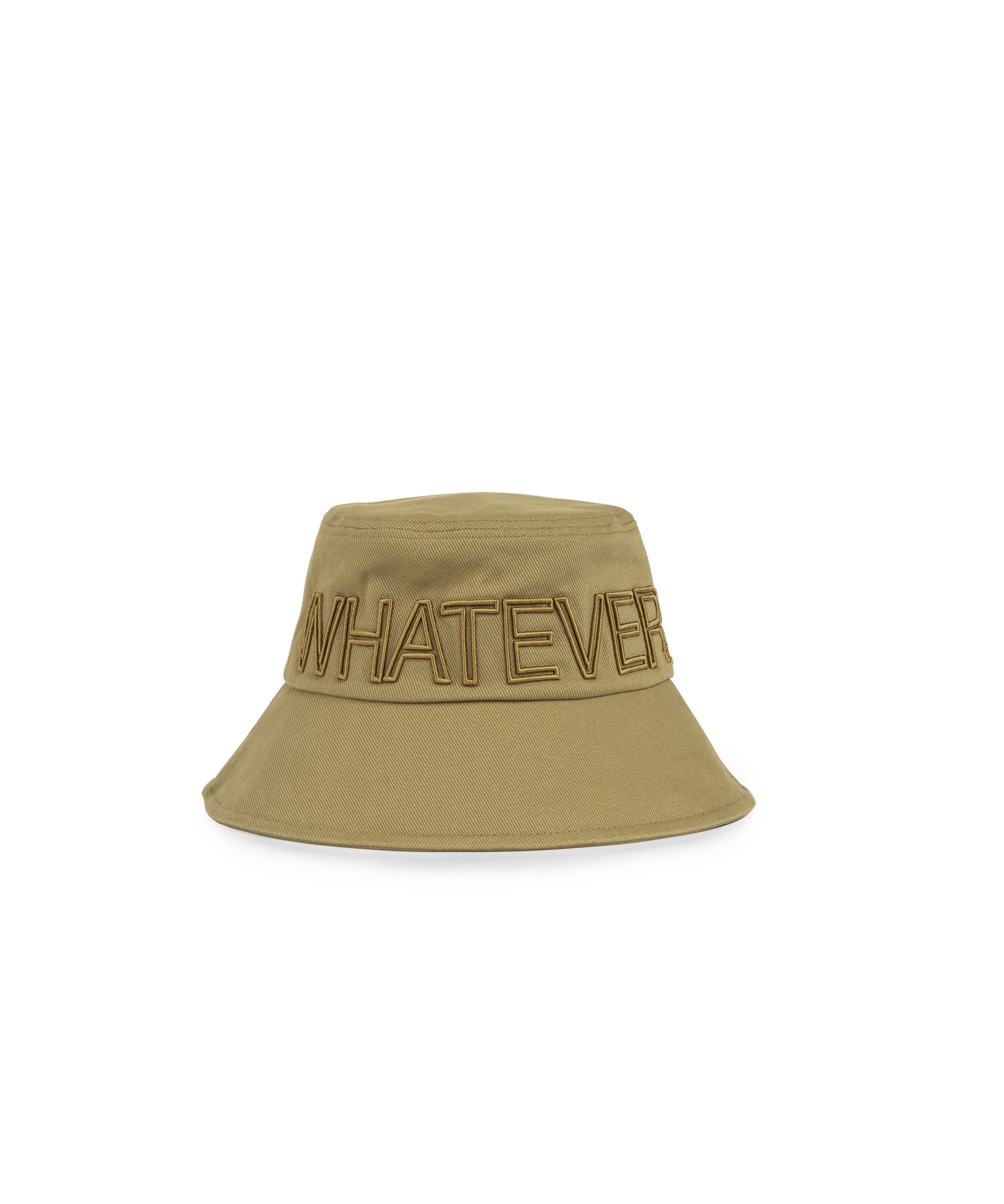 Kahverengi SLOGANLI BUCKET ŞAPKA TS1260077010027 | TWIST