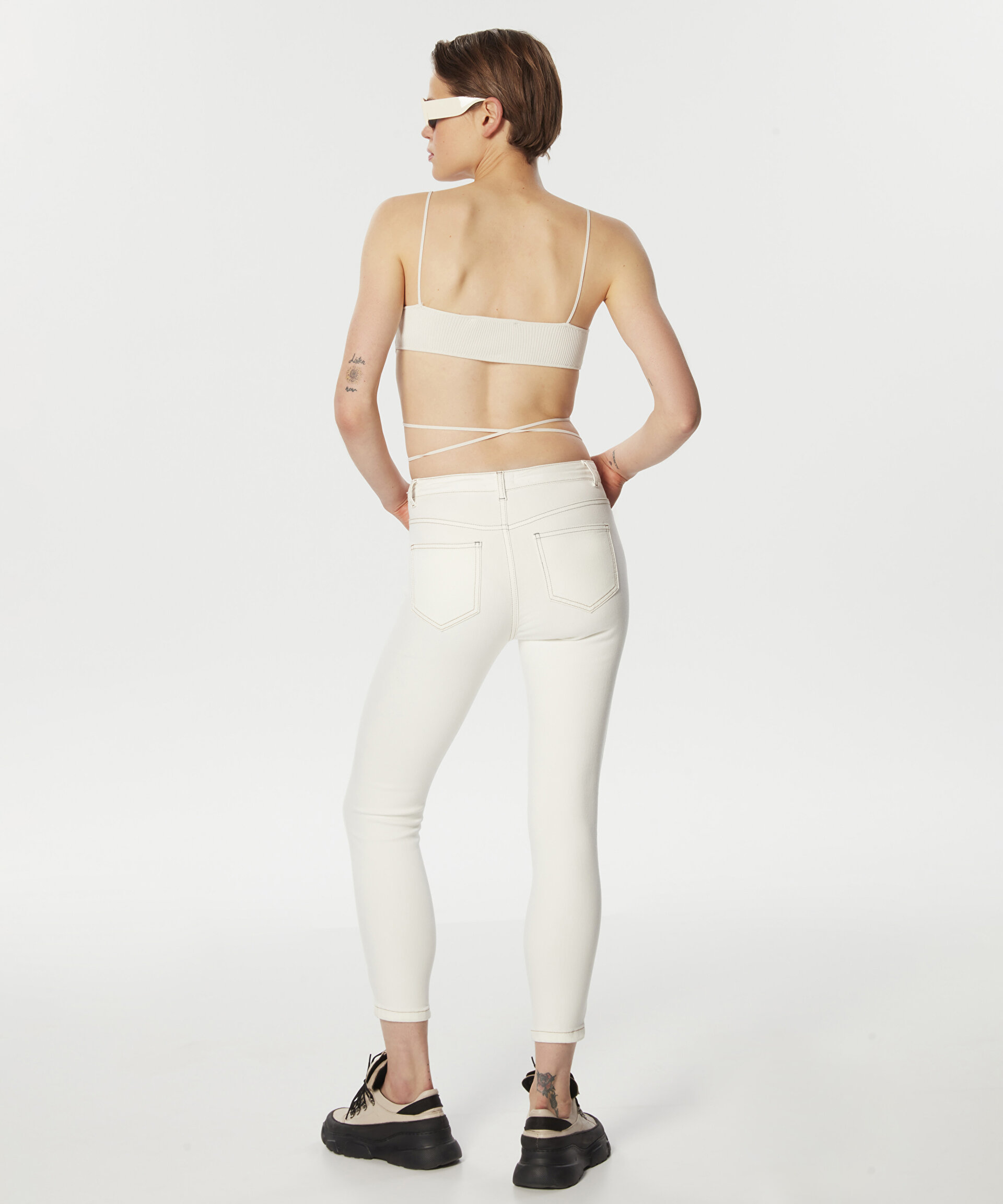 Twist Natürel SKINNY FİT JEAN PANTOLON görsel 5