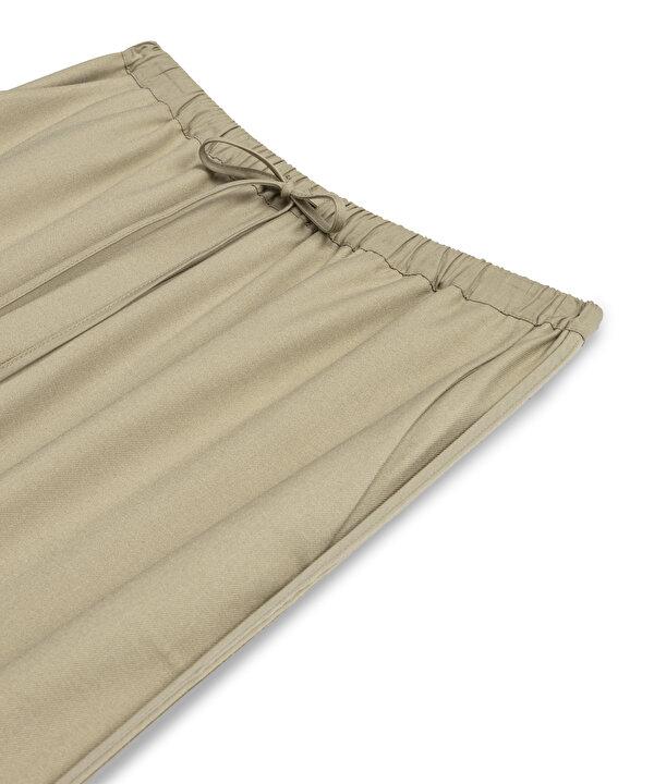 TERS DİKİŞ DETAYLI PANTOLON-TW6250003128003-Natürel-Pantolon