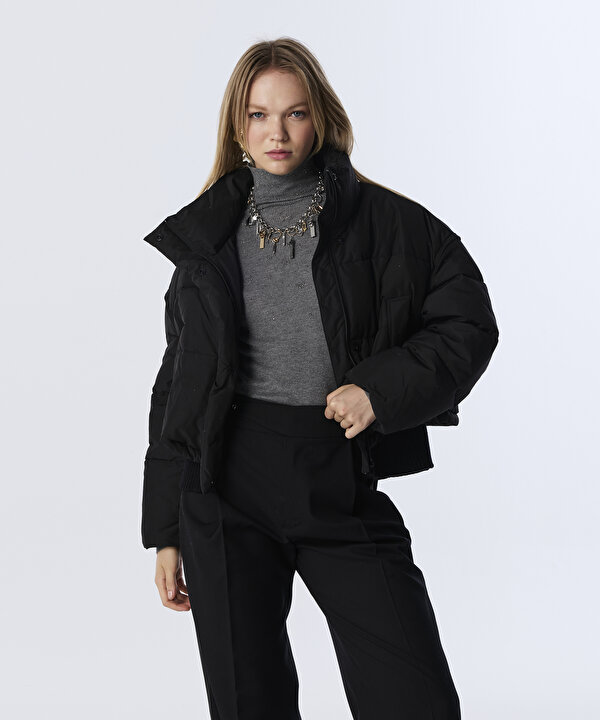 HOTFIX BASKILI PUFFER MONT-TW6250012008001-Siyah-Mont