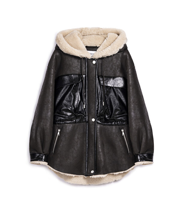 COLORBLOCK KUMAŞ MIX MONT-TW6250012048074-Kahverengi-Mont