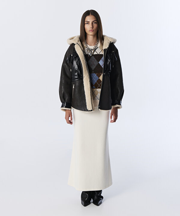 COLORBLOCK KUMAŞ MIX MONT-TW6250012048074-Kahverengi-Mont