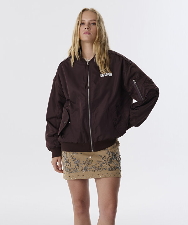 SLOGANLI BOMBER MONT-TW6250012050035-Bordo-Mont