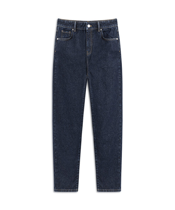 MOM FİT JEAN PANTOLON-TW6250018029015-Lacivert-Jean Pantolon