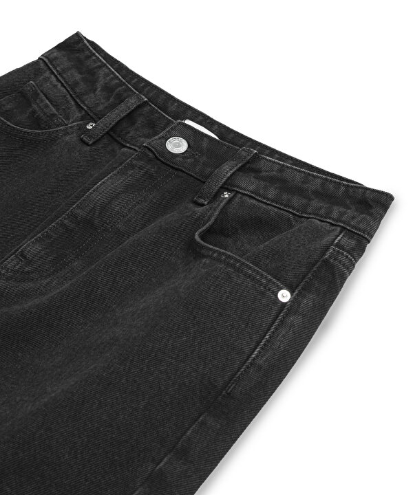 MOM FİT JEAN PANTOLON-TW6250018030001-Siyah-Jean Pantolon