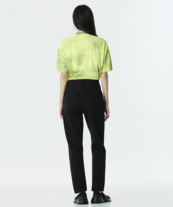MOM FİT JEAN PANTOLON-TW6250018030001-Siyah-Jean Pantolon