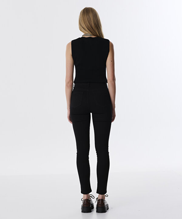 SKINNY FİT JEAN PANTOLON -TW6250018031001-Siyah-Jean Pantolon