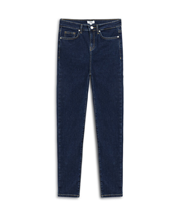 SKINNY FİT JEAN PANTOLON -TW6250018032AC7-Koyu İndigo-Jean Pantolon