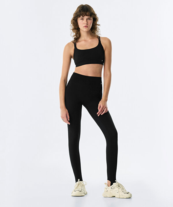 ÇİFT ASKILI SPOR SÜTYENİ-TW6250130003001-Siyah-Büstiyer