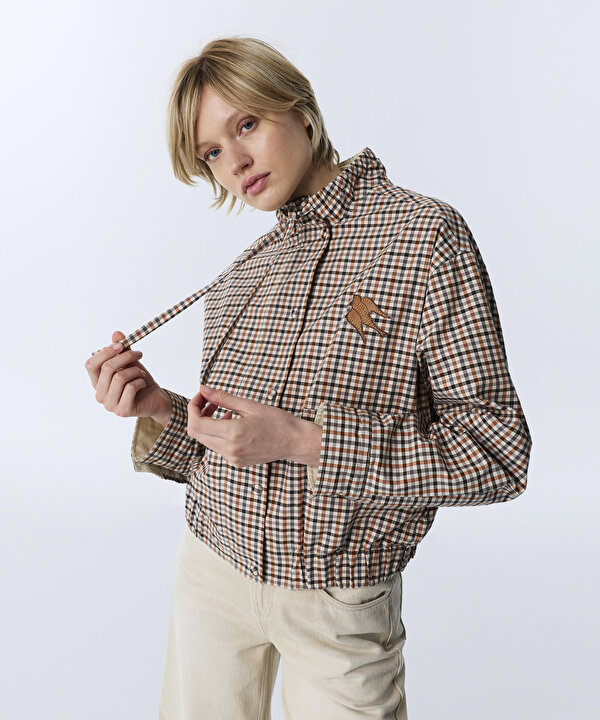 EKOSE DESEN BOMBER MONT-TW6260012354018-Ekru-Mont