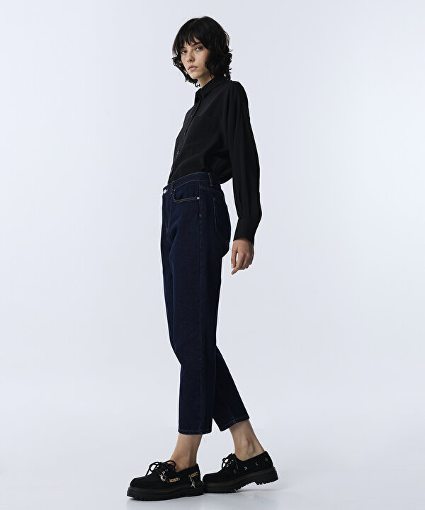 MOM JEAN PANTOLON-TW6260018012015-Lacivert-Jean Pantolon