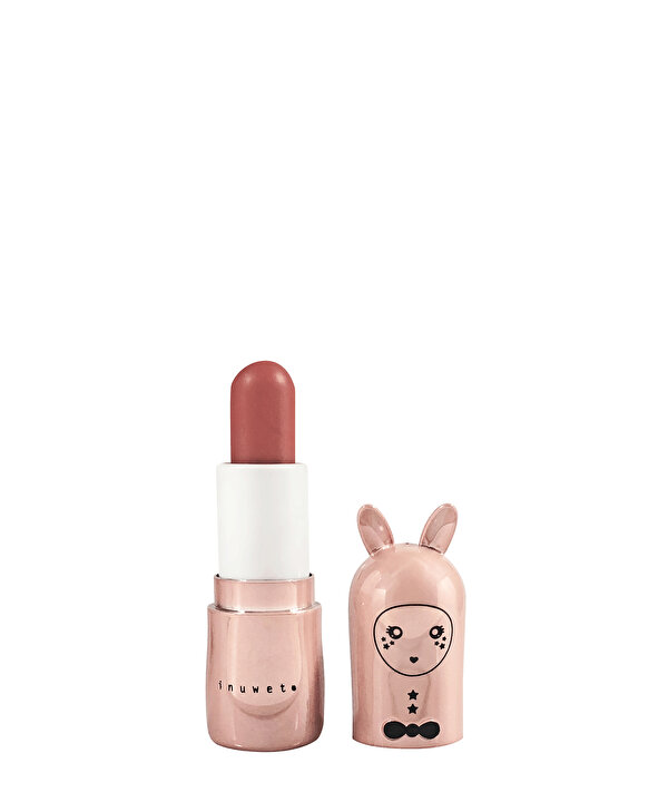 INUWET LIP BALM METAL ROSE NUDE DUDAK NEMLENDİRİCİ-T00000129010033-Pembe-Dudak Kremi