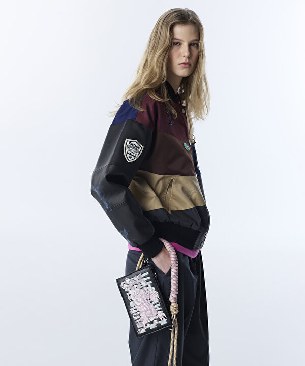 COLORBLOCK BOMBER MONT-TS1260012008001-Siyah-Mont